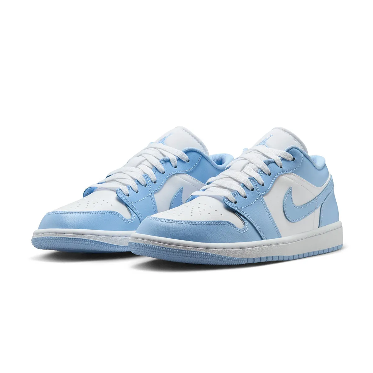 ergonomic Wmns Air Jordan 1 Low 'Aluminium White'