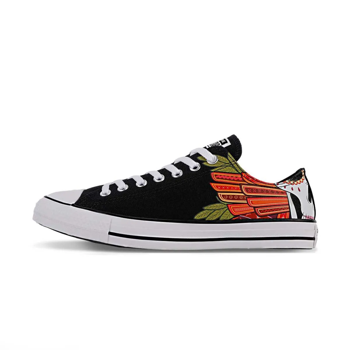 Chuck Taylor All Star Low 'Dia De Los Muertos' Stacked Cushioning Supportive Design
