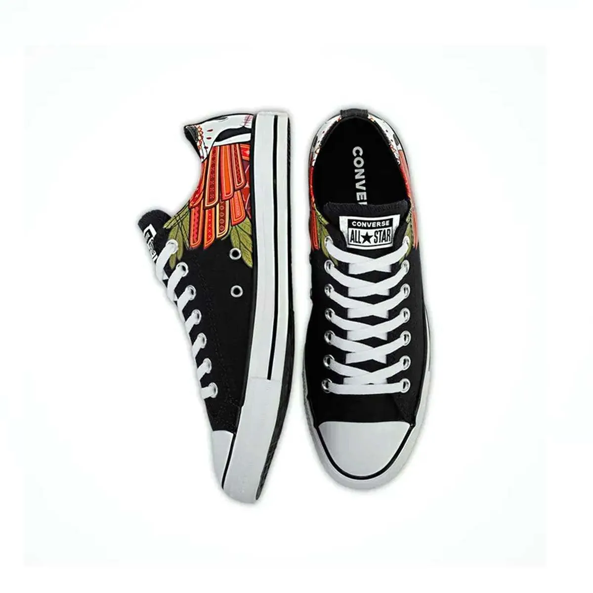 Relax Vibe Durable Stitching Chuck Taylor All Star Low 'Dia De Los Muertos'