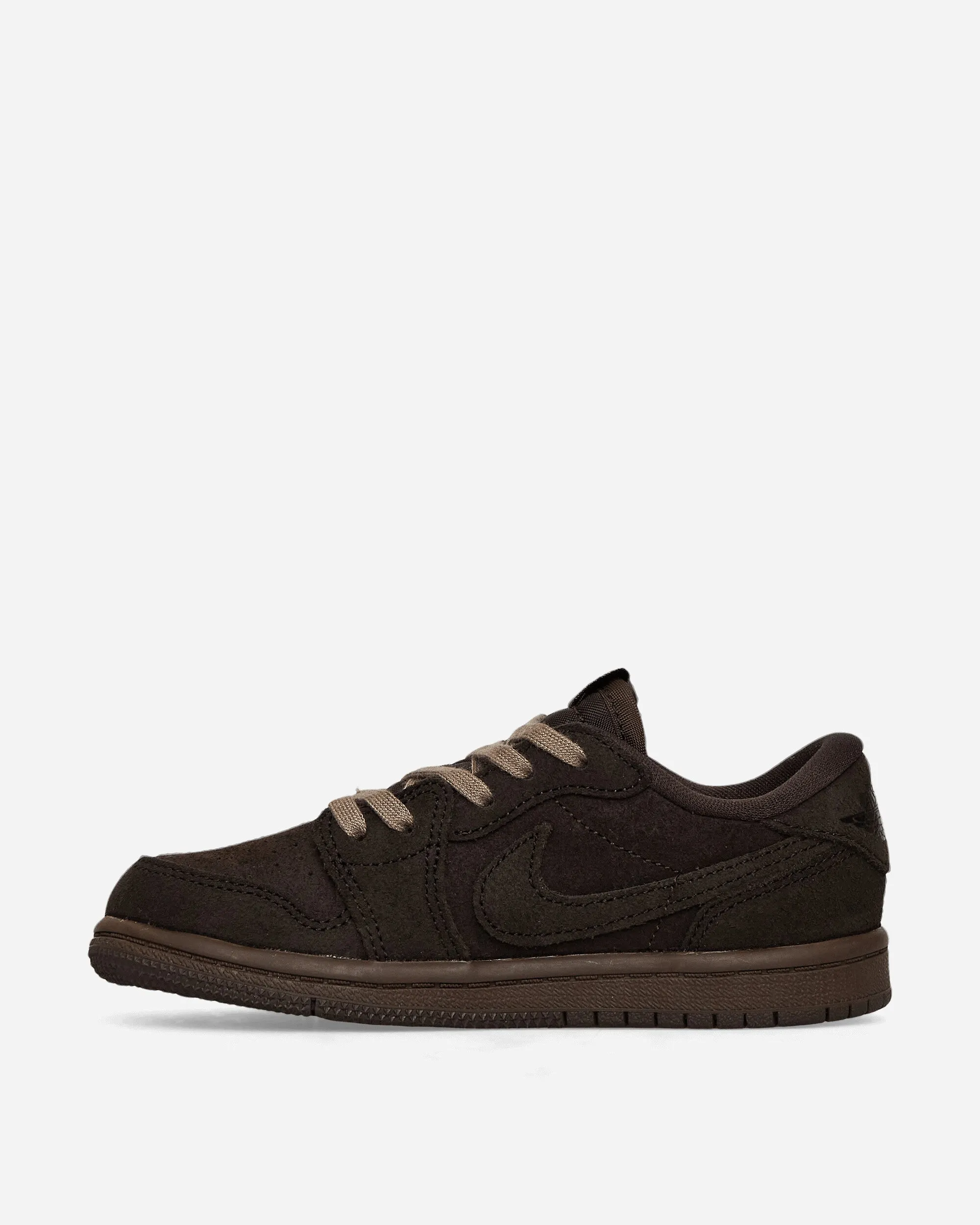 Travis Scott Air Jordan 1 Low (TD) Sneakers Velvet Brown / Dark Mocha Comfortable Support