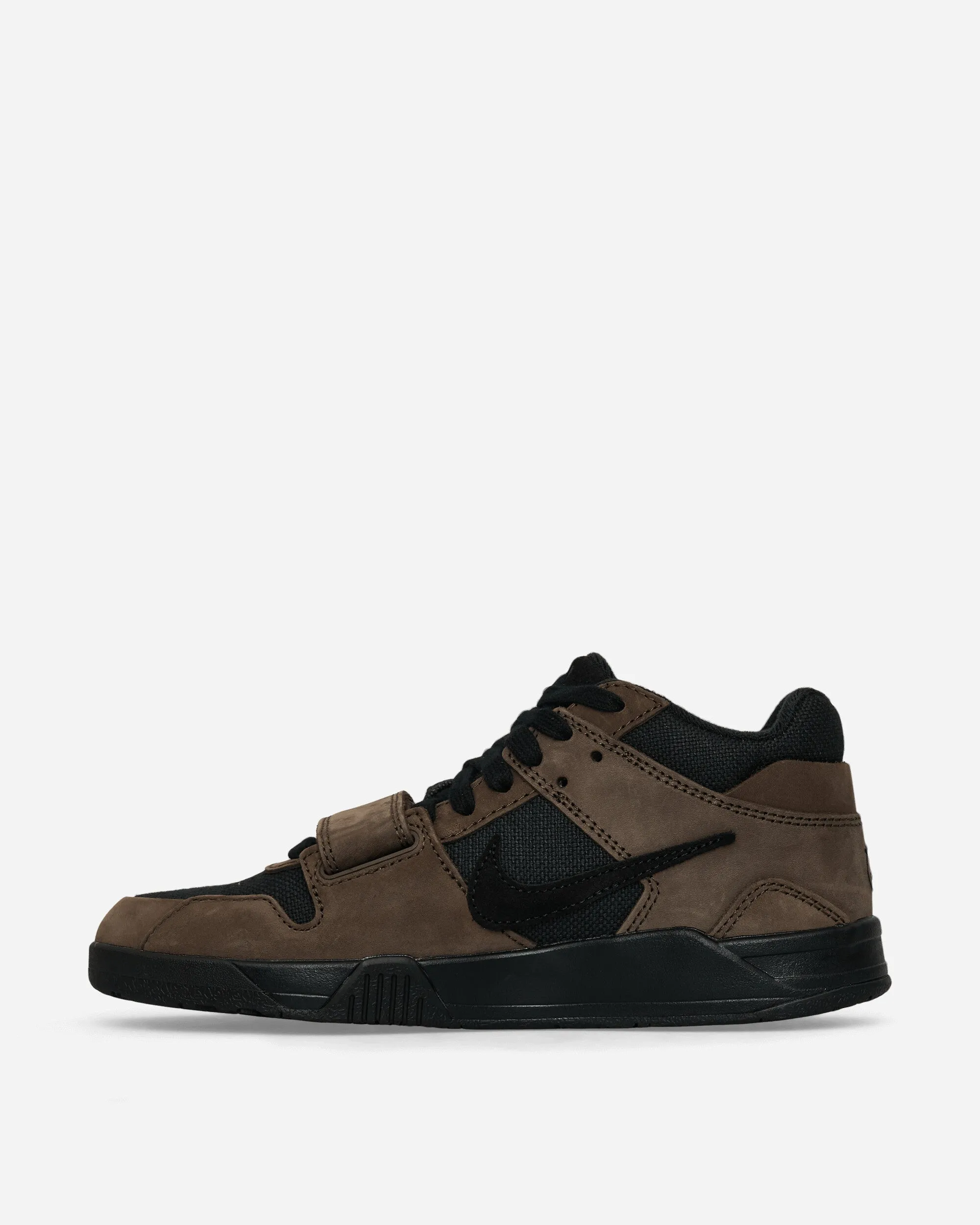Cushioned Travis Scott CJ1 T-Rexx Sneakers Black / Dark Mocha