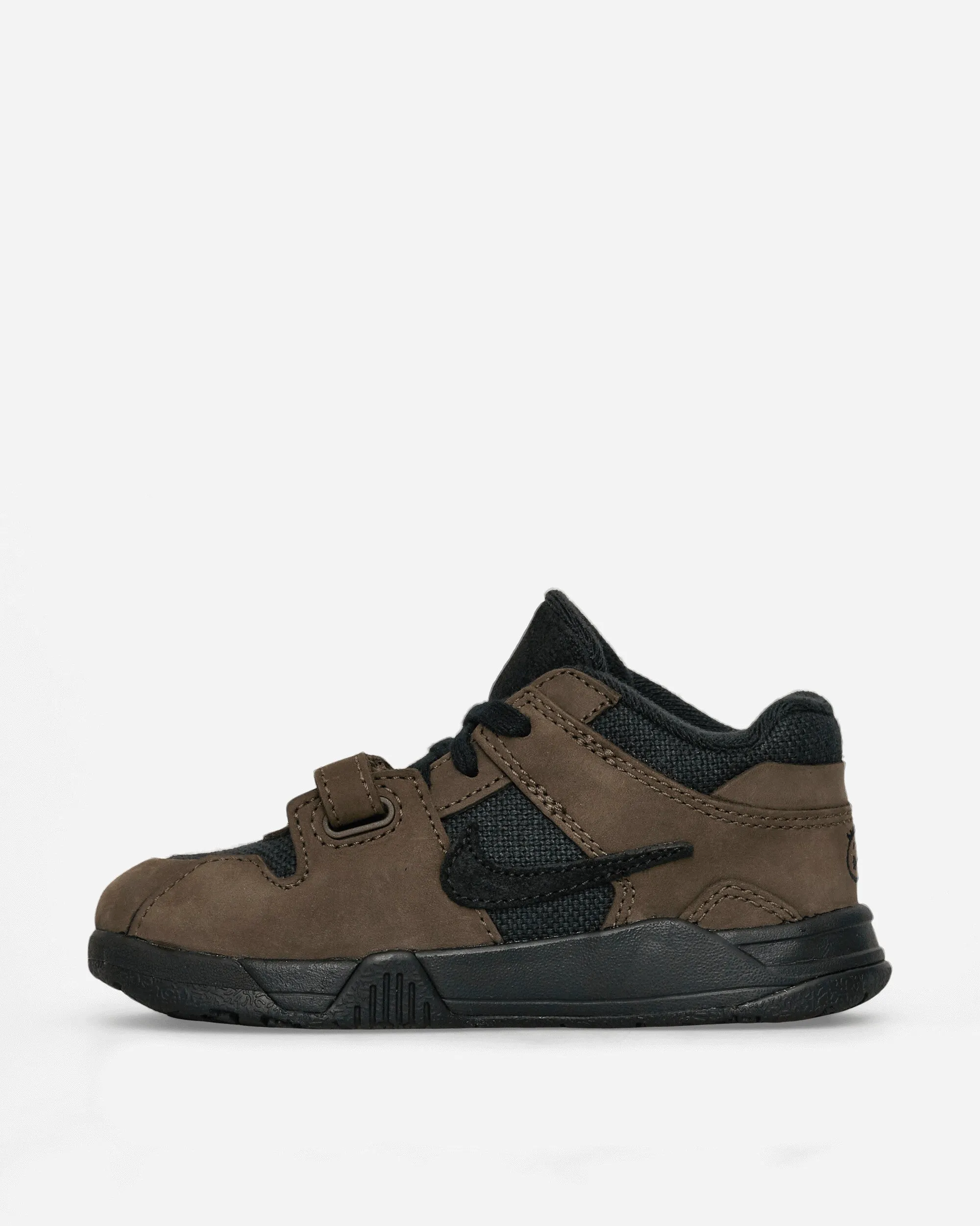 Comfort Fitment Urban Runner Travis Scott CJ1 T-Rexx (TD) Sneakers Black / Dark Mocha