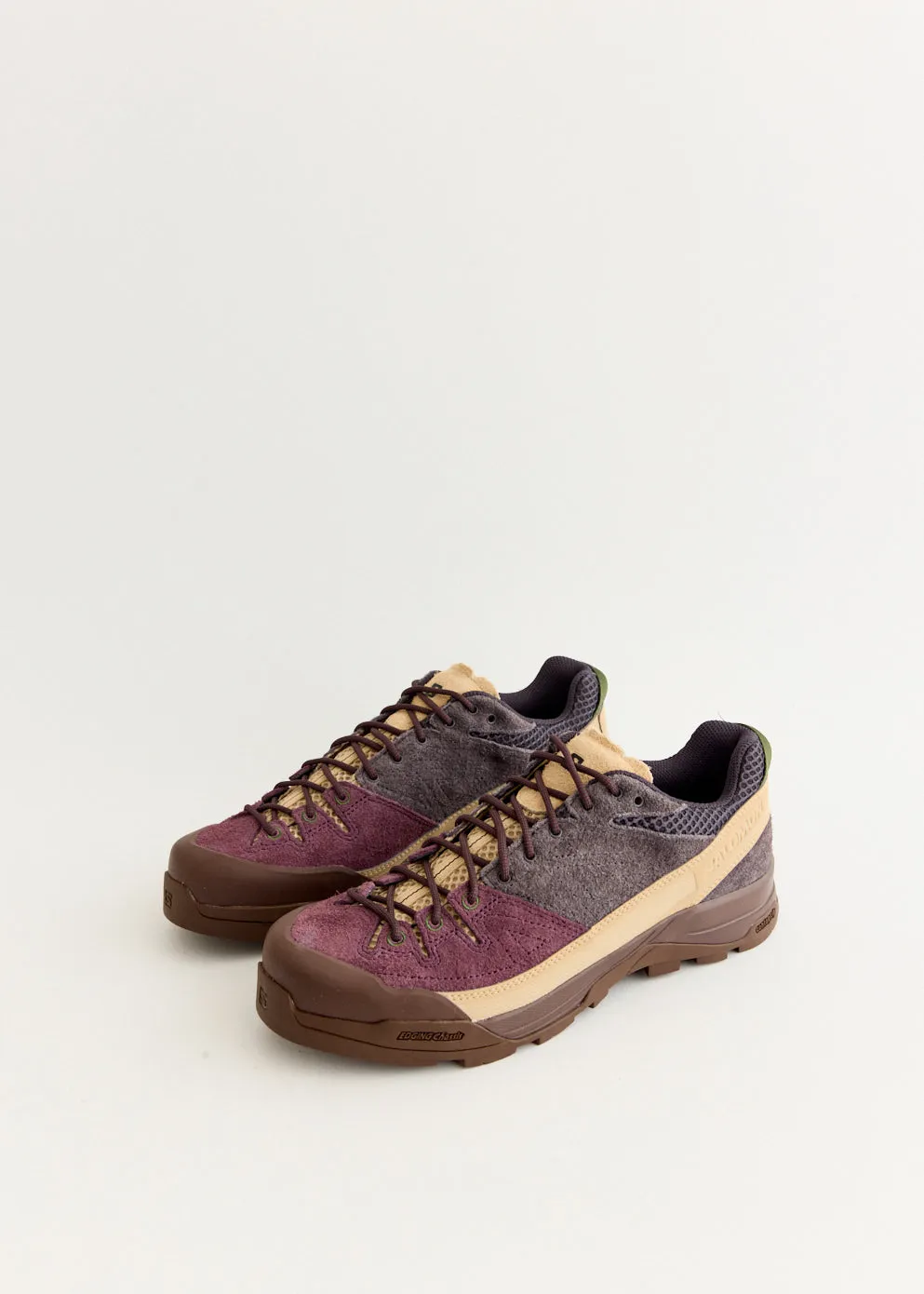 Outdoor Wear X-ALP Suede 'Plum Perfect' Sneakers Lean Form