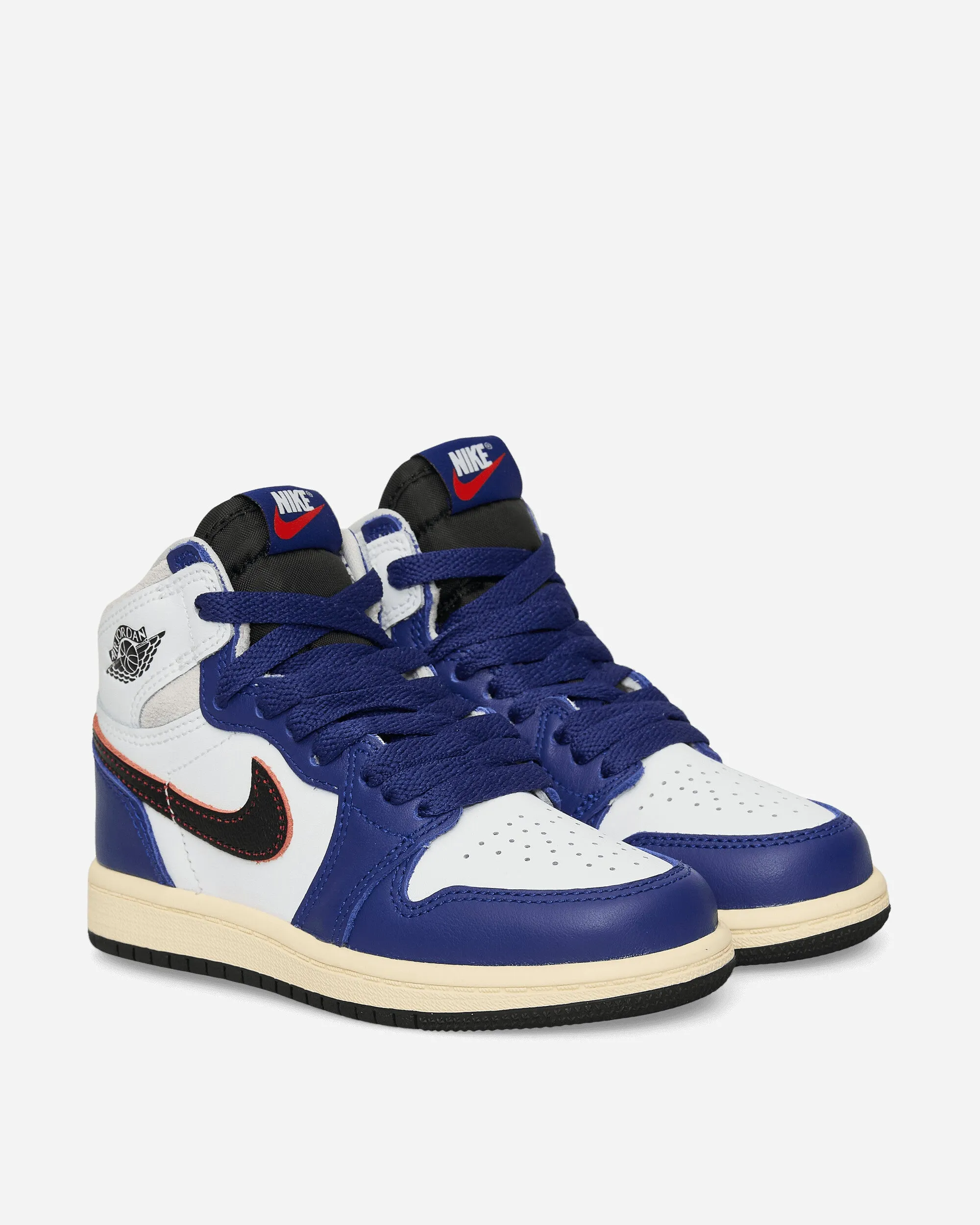 Air Jordan 1 High OG 'Rare Air' (PS) Sneakers White / Deep Royal Blue Explore City