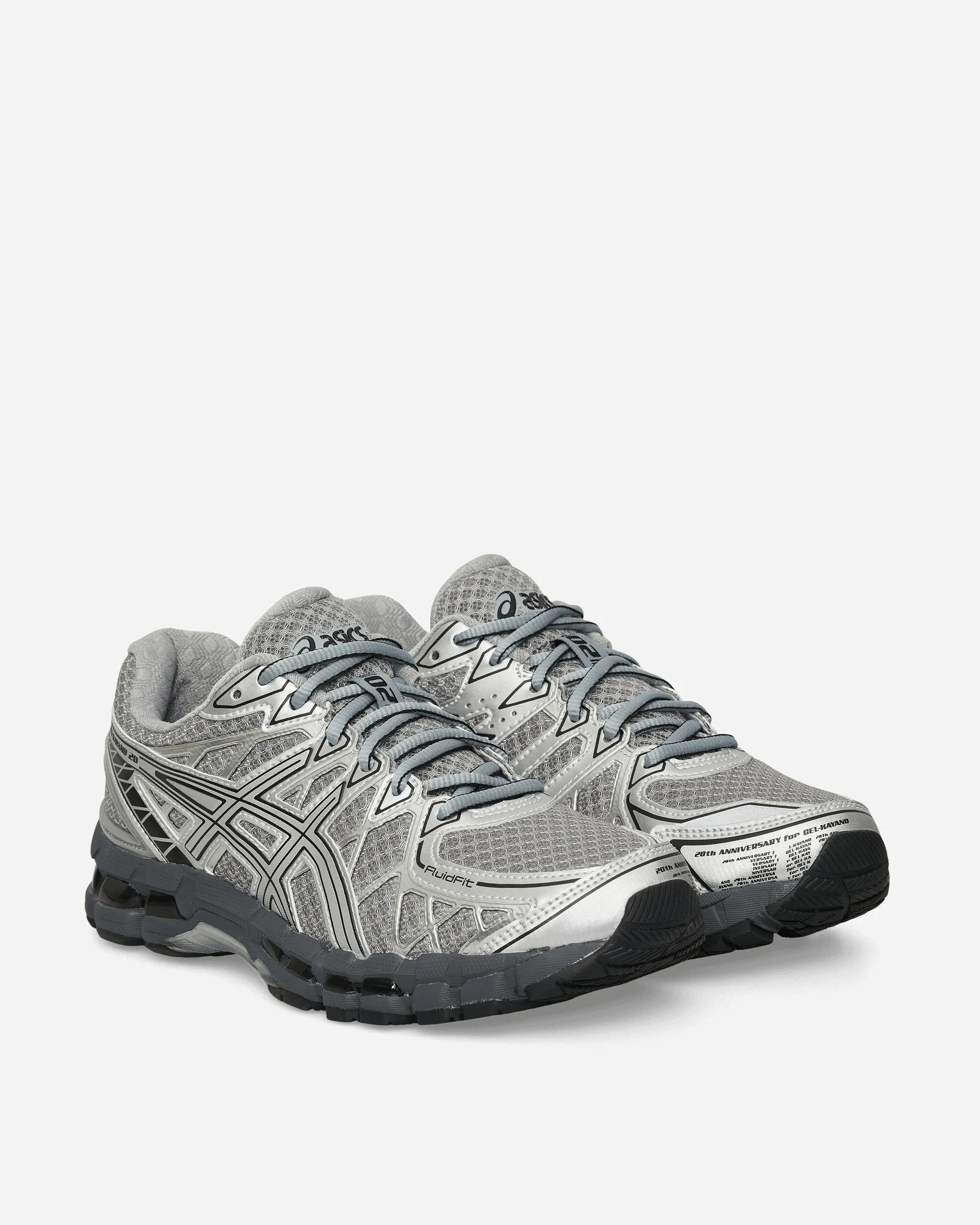 GEL-Kayano 20 Sneakers Gravel / Pure Silver Leisure Comfort Timeless Fit