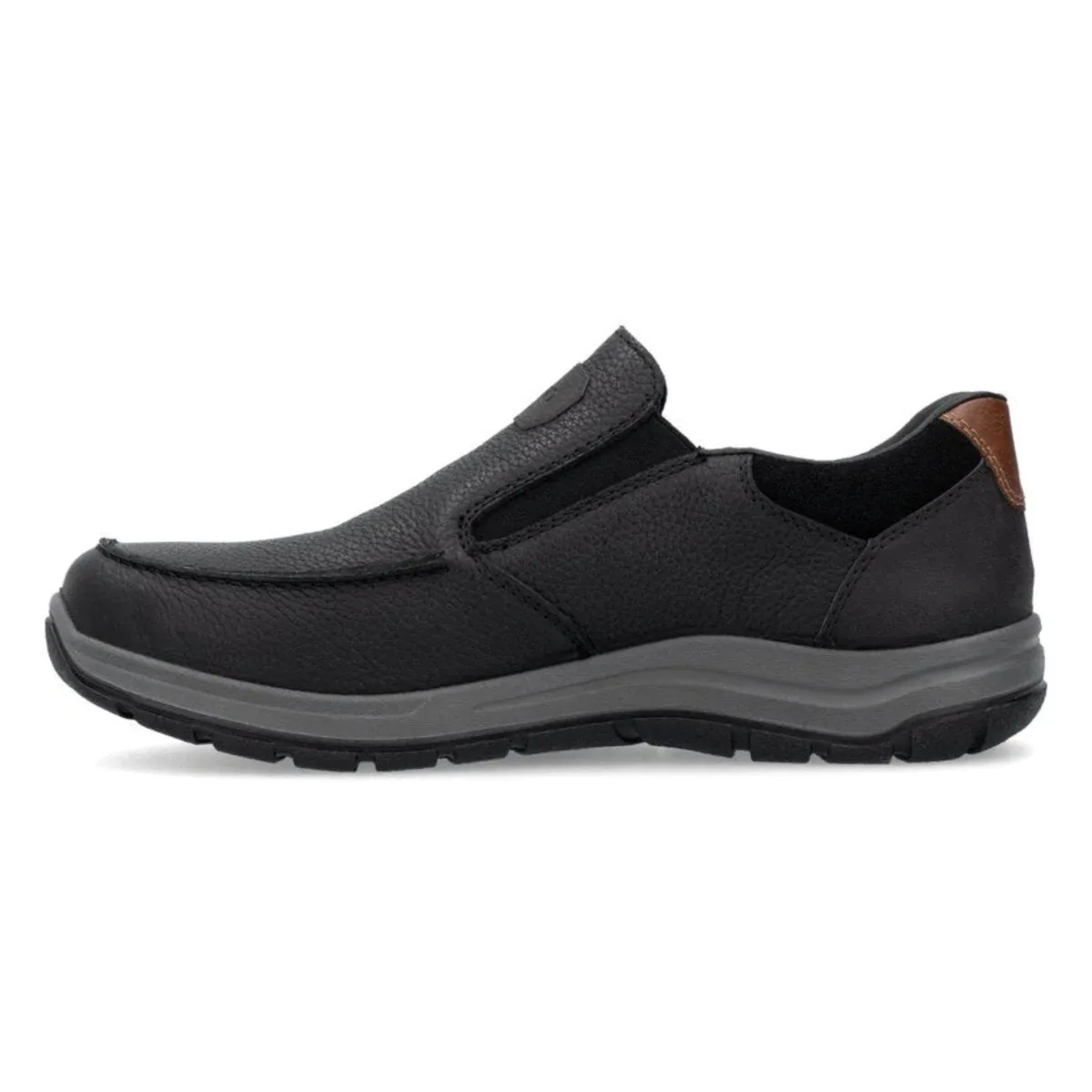 Handmade Craft Workwear Match Rieker Men's 03651-00 Todd Black/Toffee Waterproof