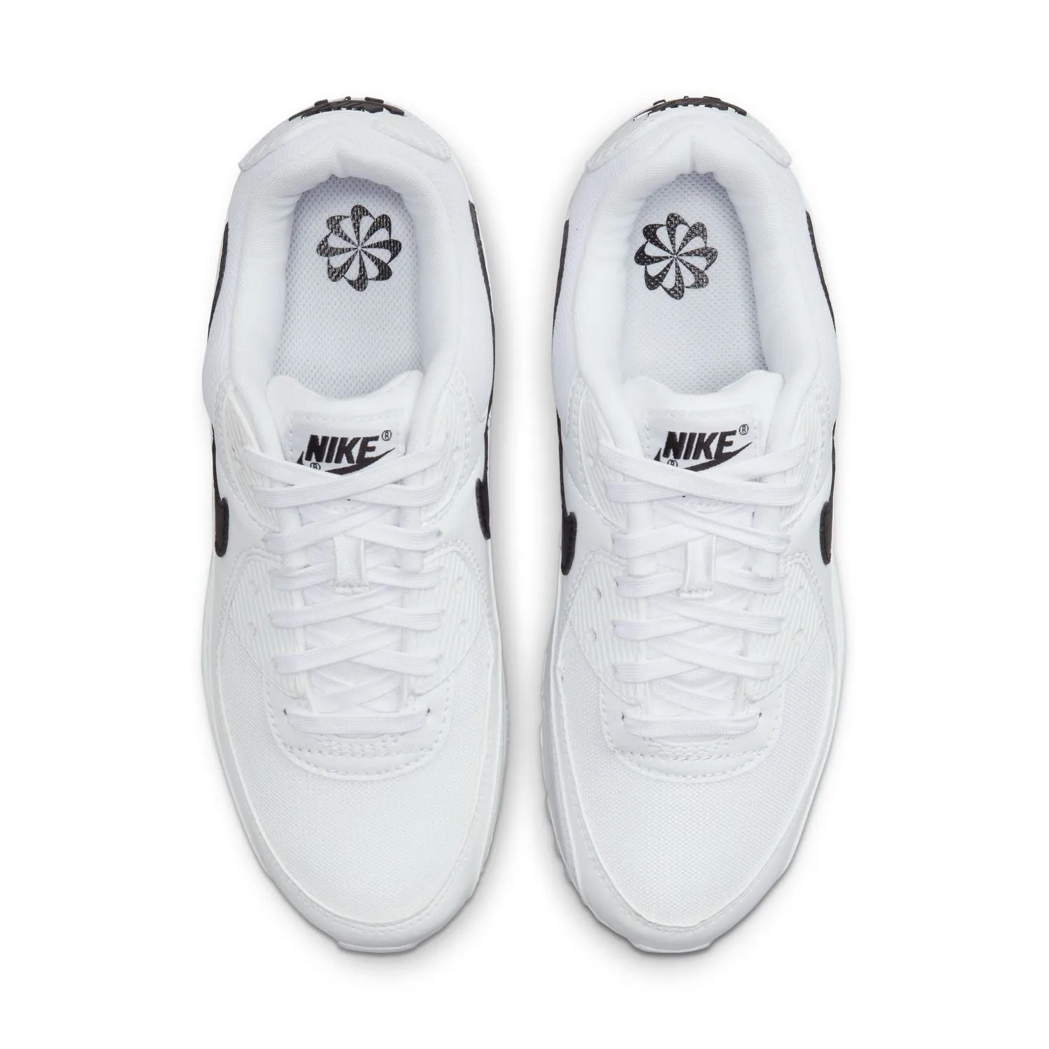 Foot Care Wmns Air Max 90 'White Black'