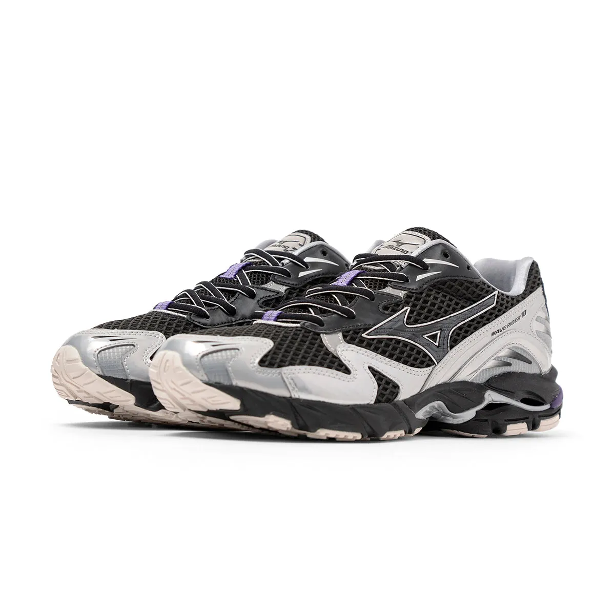 Pressure Dispersion Sole Wave Rider 10 'Black Sand Purple Haze'
