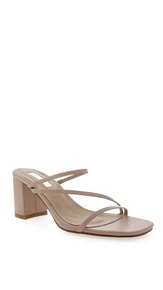 Dress Shoes Street Style Yazmin Heel - Nude