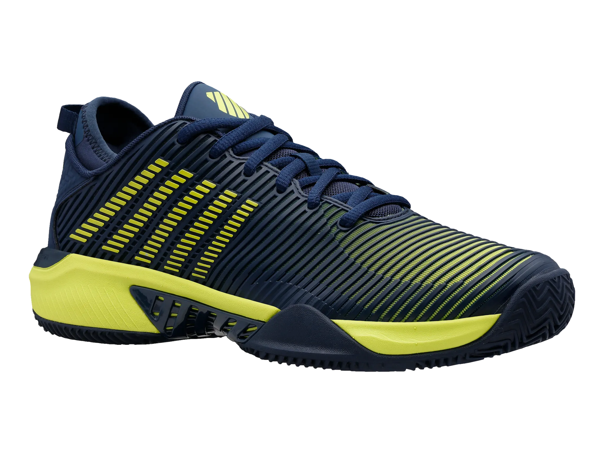 Lightweight streamlined look K Swiss Hypercourt Supreme - Moon/Yellow