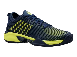 Lightweight streamlined look K Swiss Hypercourt Supreme - Moon/Yellow