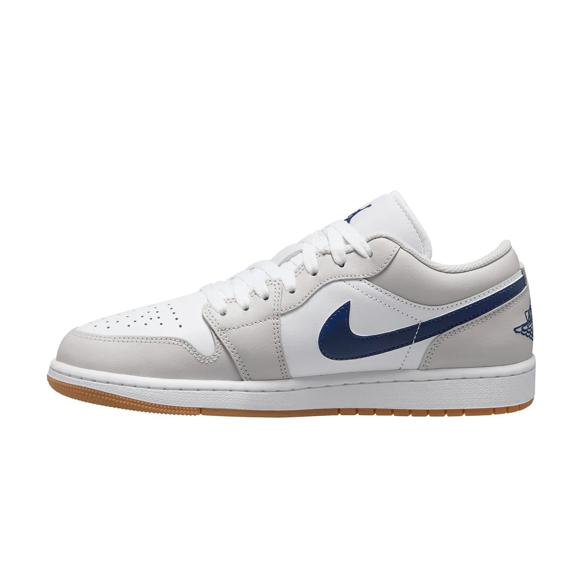 Stylish Wear Impact Resistance Air Jordan 1 Low 'Midnight Navy Neutral Grey'