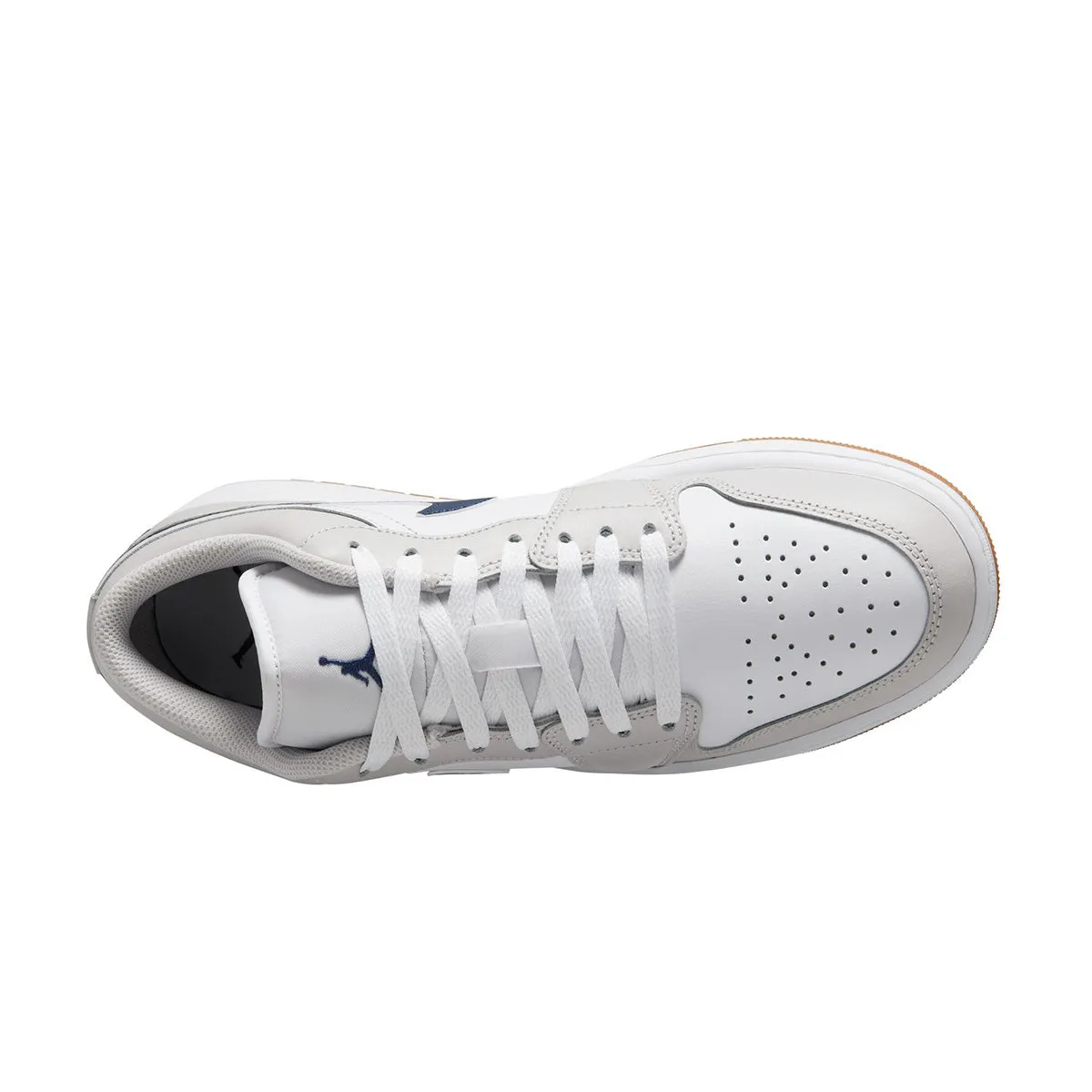 Air Jordan 1 Low 'Midnight Navy Neutral Grey' Hyperelastic Frame Active Look