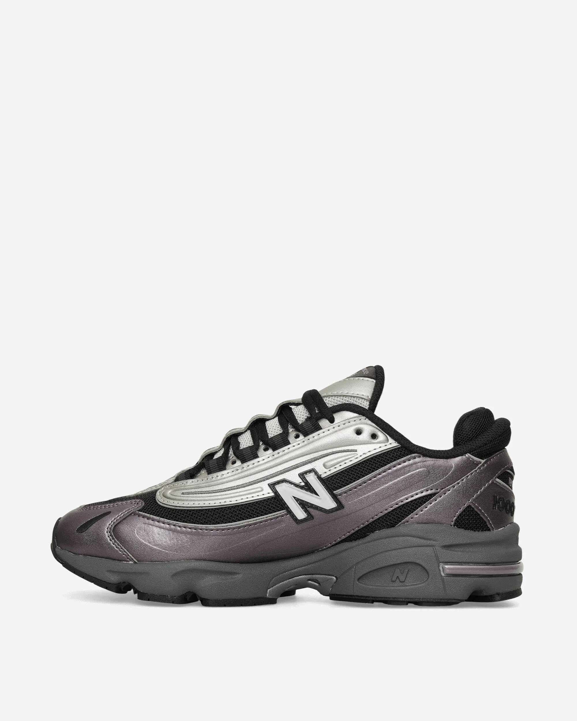 1000 Sneakers Dark Ice Wine / Silver Metallic Tree Run