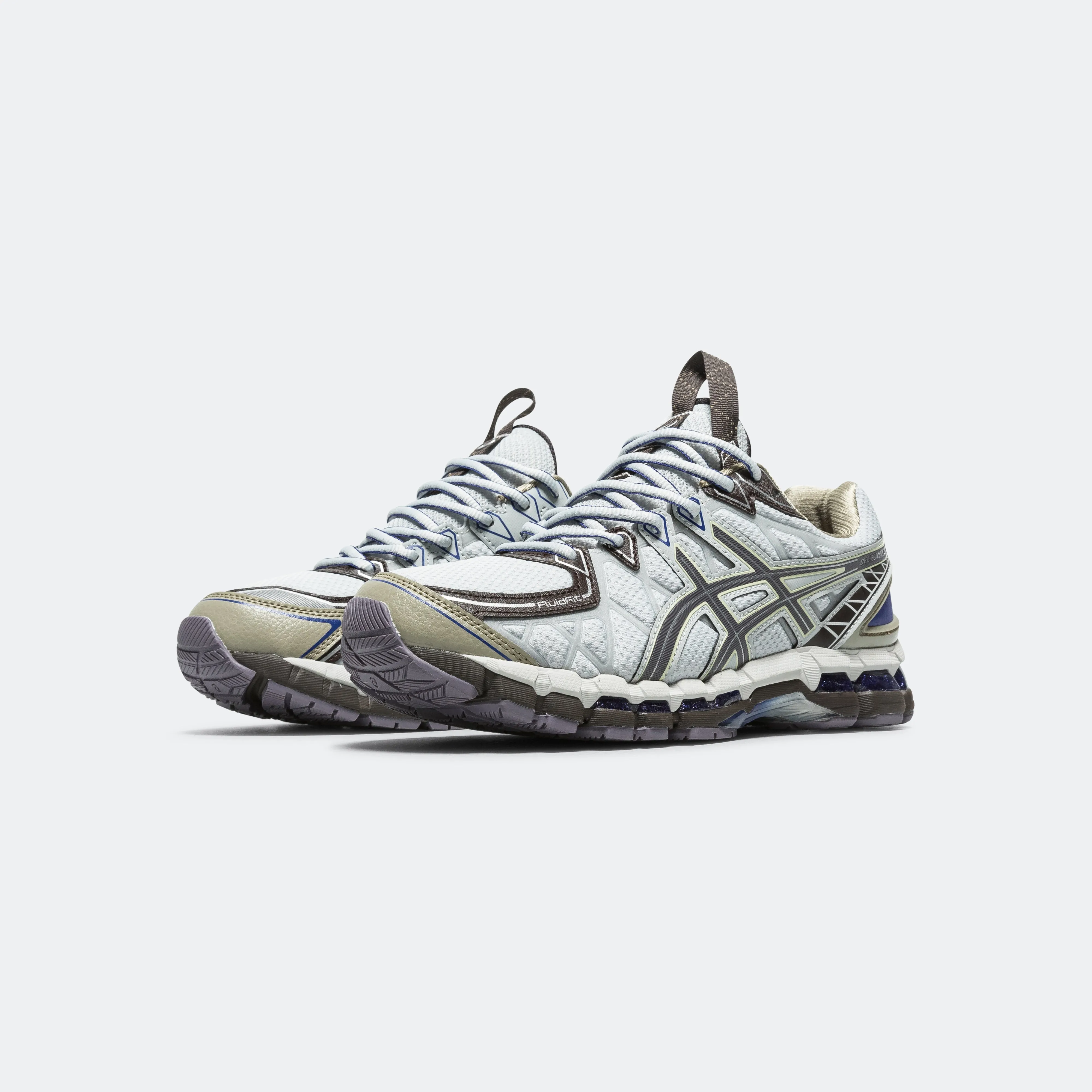 UB10-S GEL-Kayano 20 - Glacier Grey/Lavender Grey Comfy Step Casual Fit