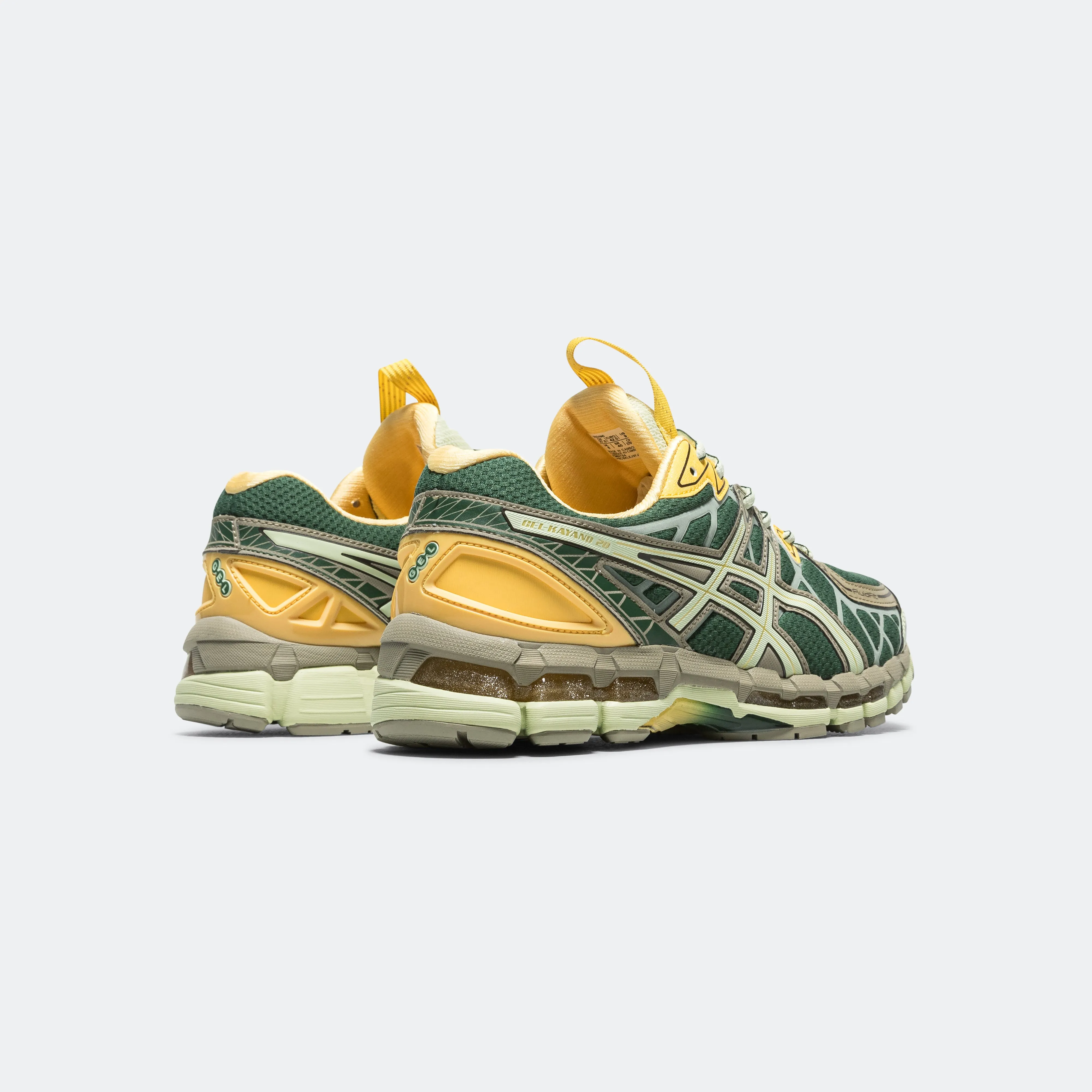 Work Comfort Chic Wear UB10-S GEL-Kayano 20 - Hunter Green/Jade