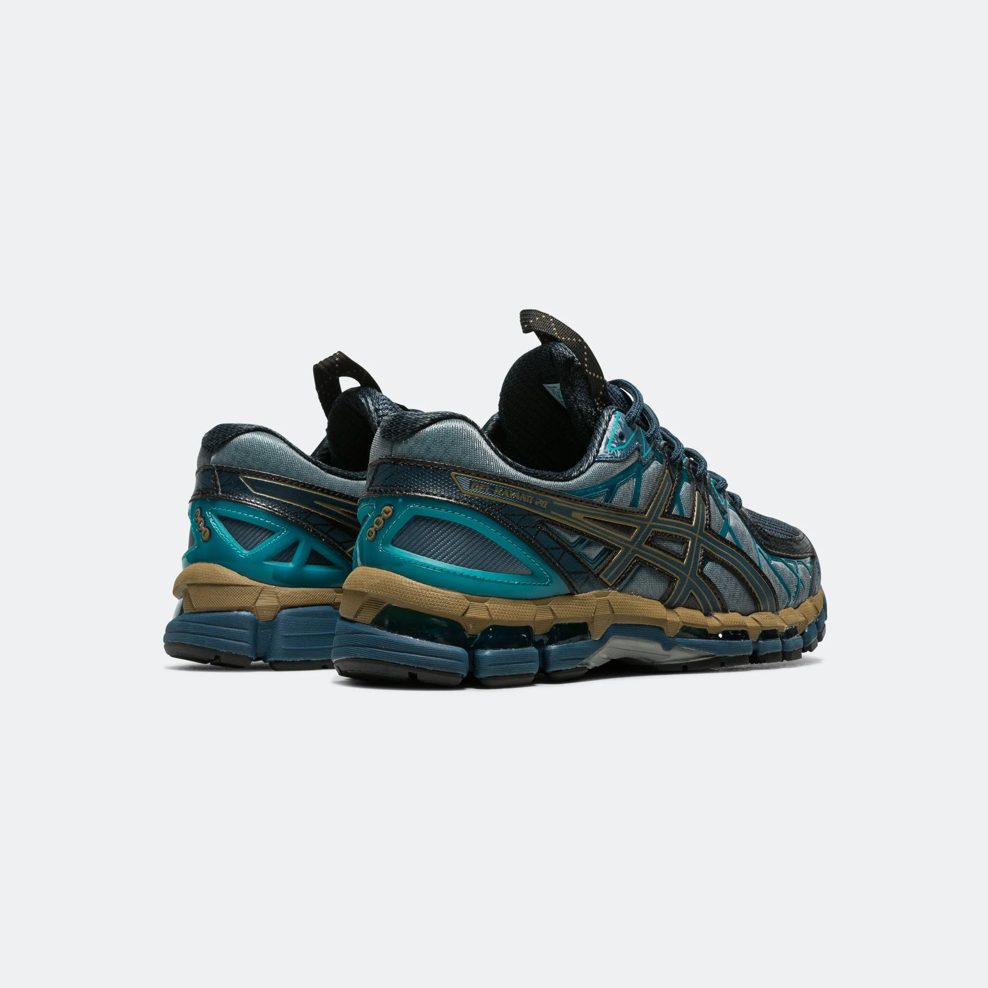 UB10-S GEL-Kayano 20 - Vintage Indigo/Sea Glass Ethically Sourced Materials