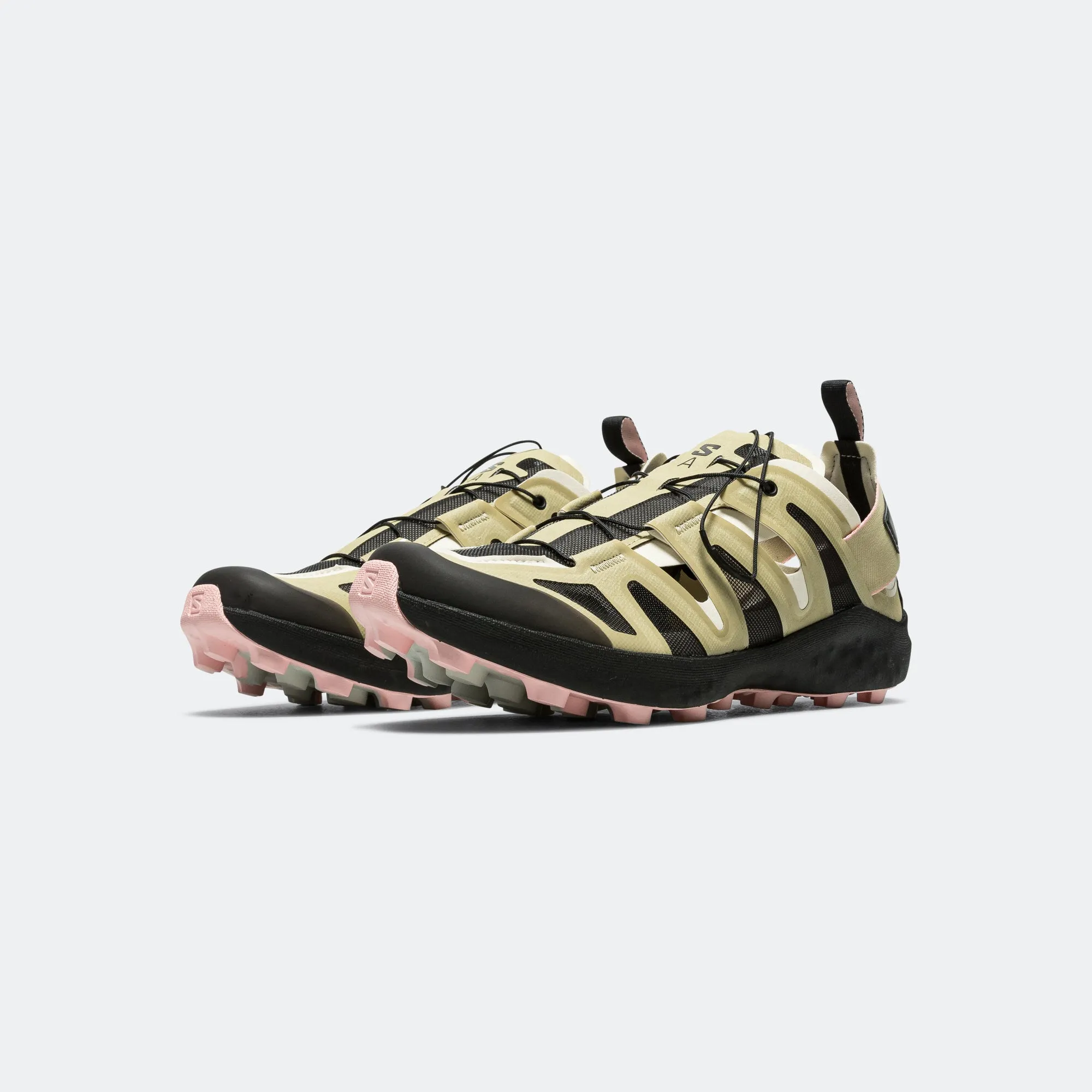 Rubber Traction Pods Basic Style Udara Advanced - Pale Olive Green/Black-Impatiens Pink