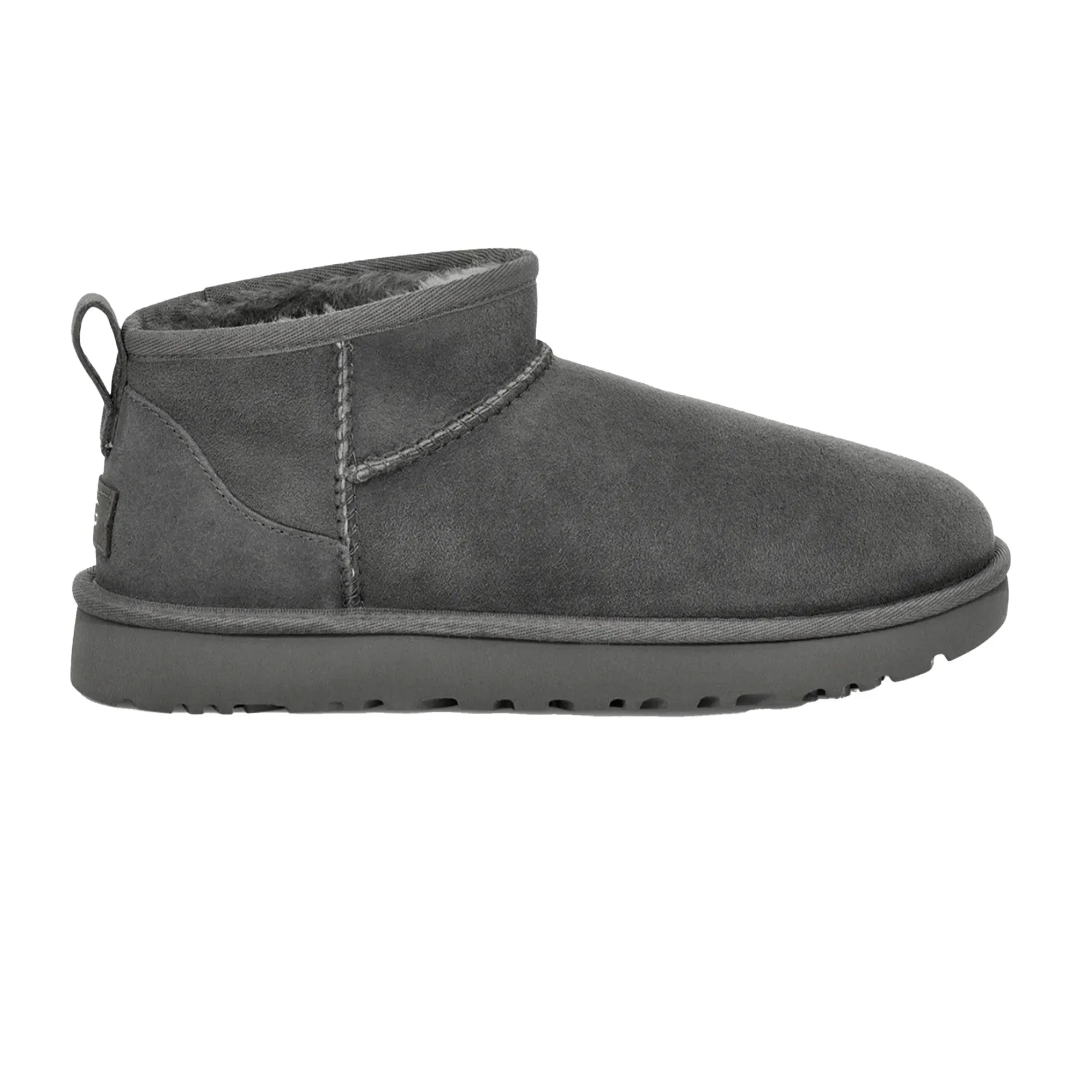 UGG Classic Ultra Mini Boot 'Grey' Women's (2025) Effortless Travel Fit Comfort Sandal Shoes