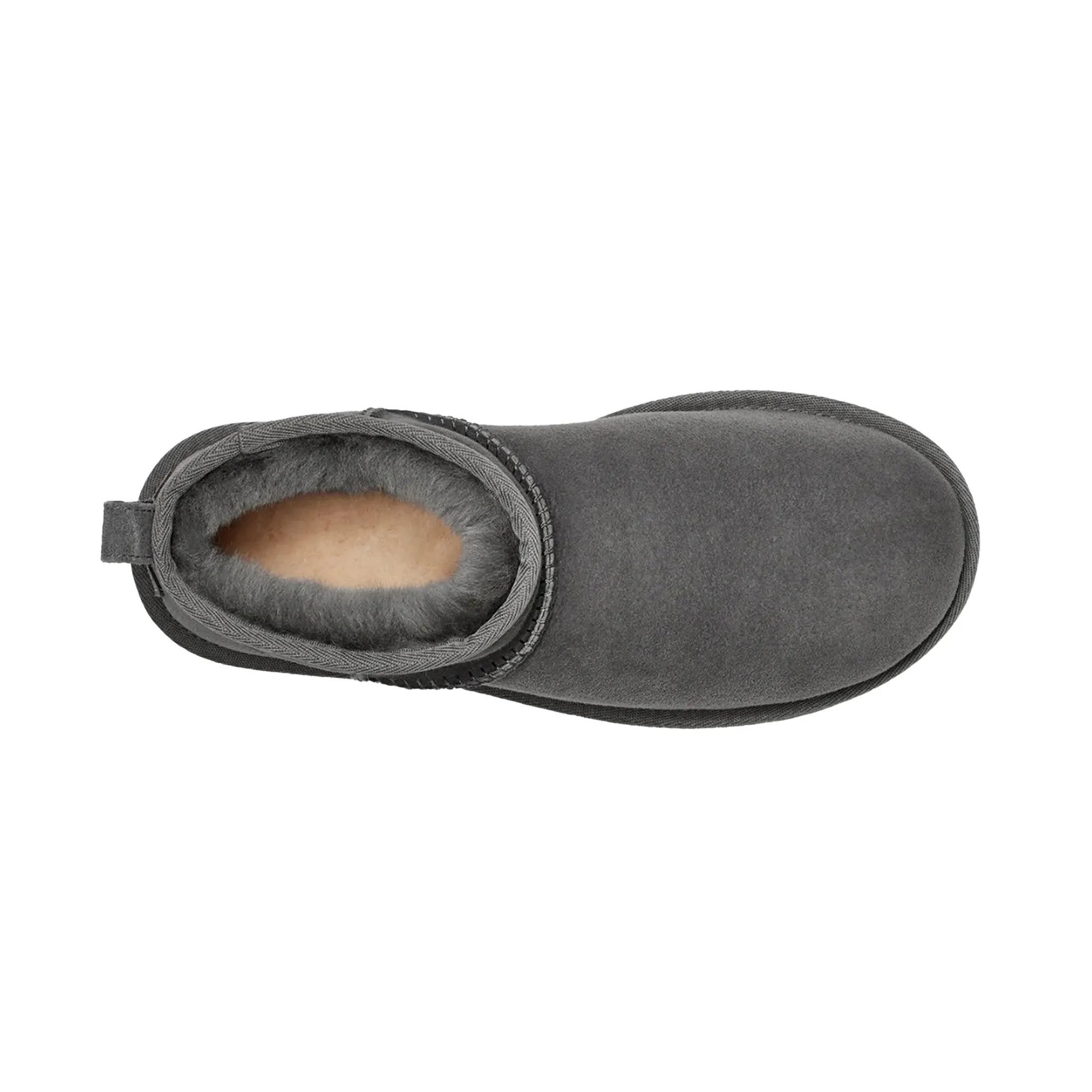 Strappy Design UGG Classic Ultra Mini Boot 'Grey' Women's (2025)