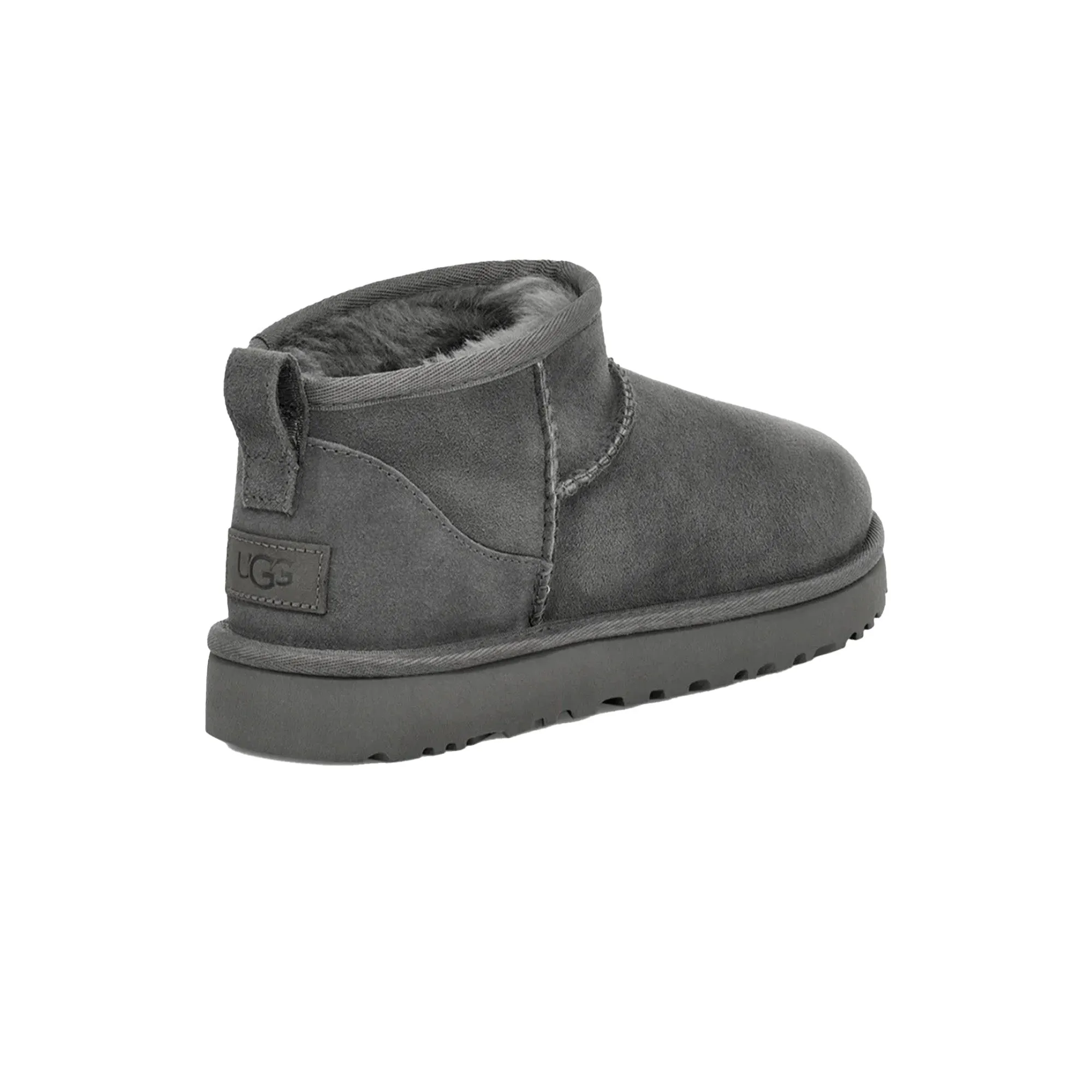 UGG Classic Ultra Mini Boot 'Grey' Women's (2025) Ultimate Comfort Flexible Straps