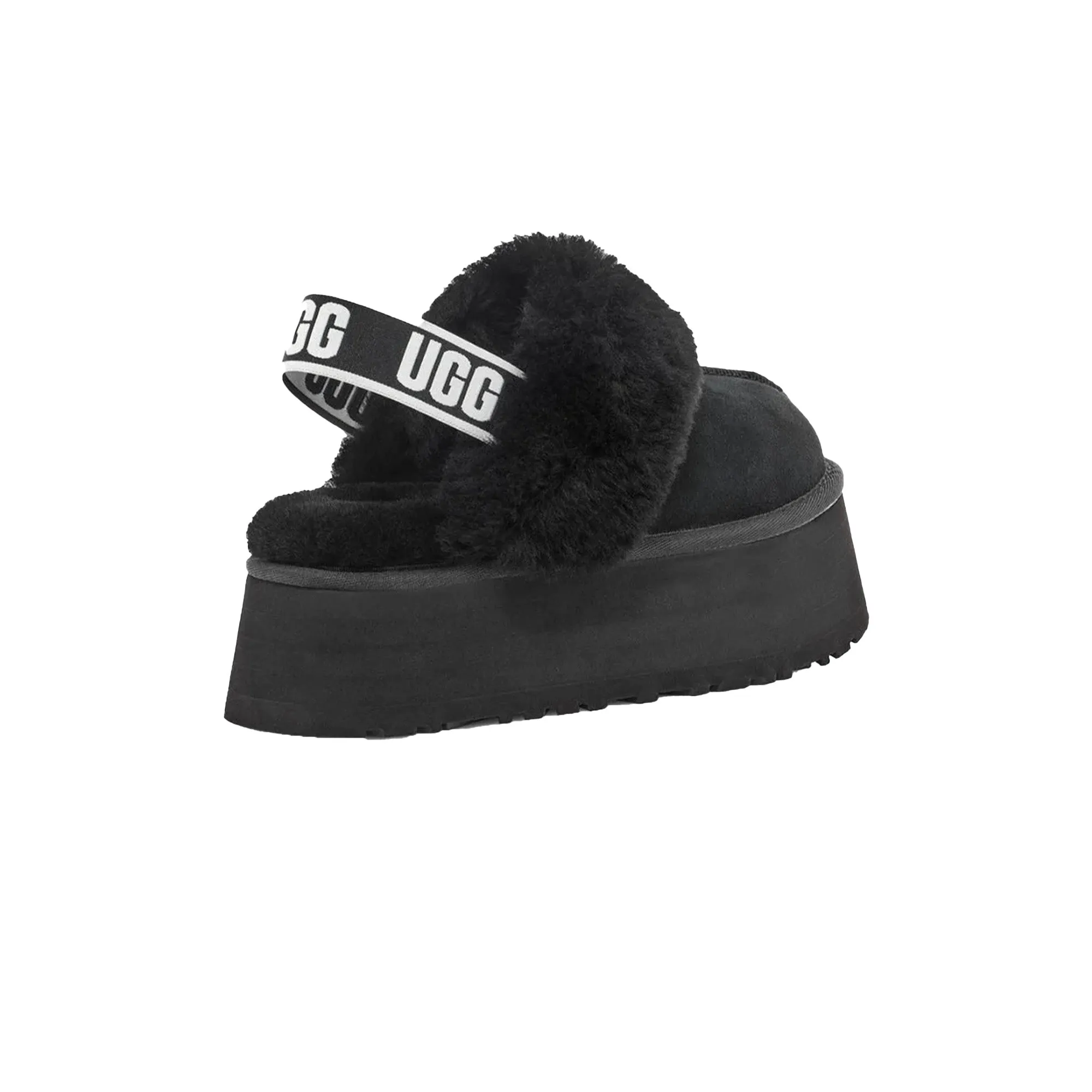 UGG Funkette Slipper 'Black' Women's (2025) Effortless Step