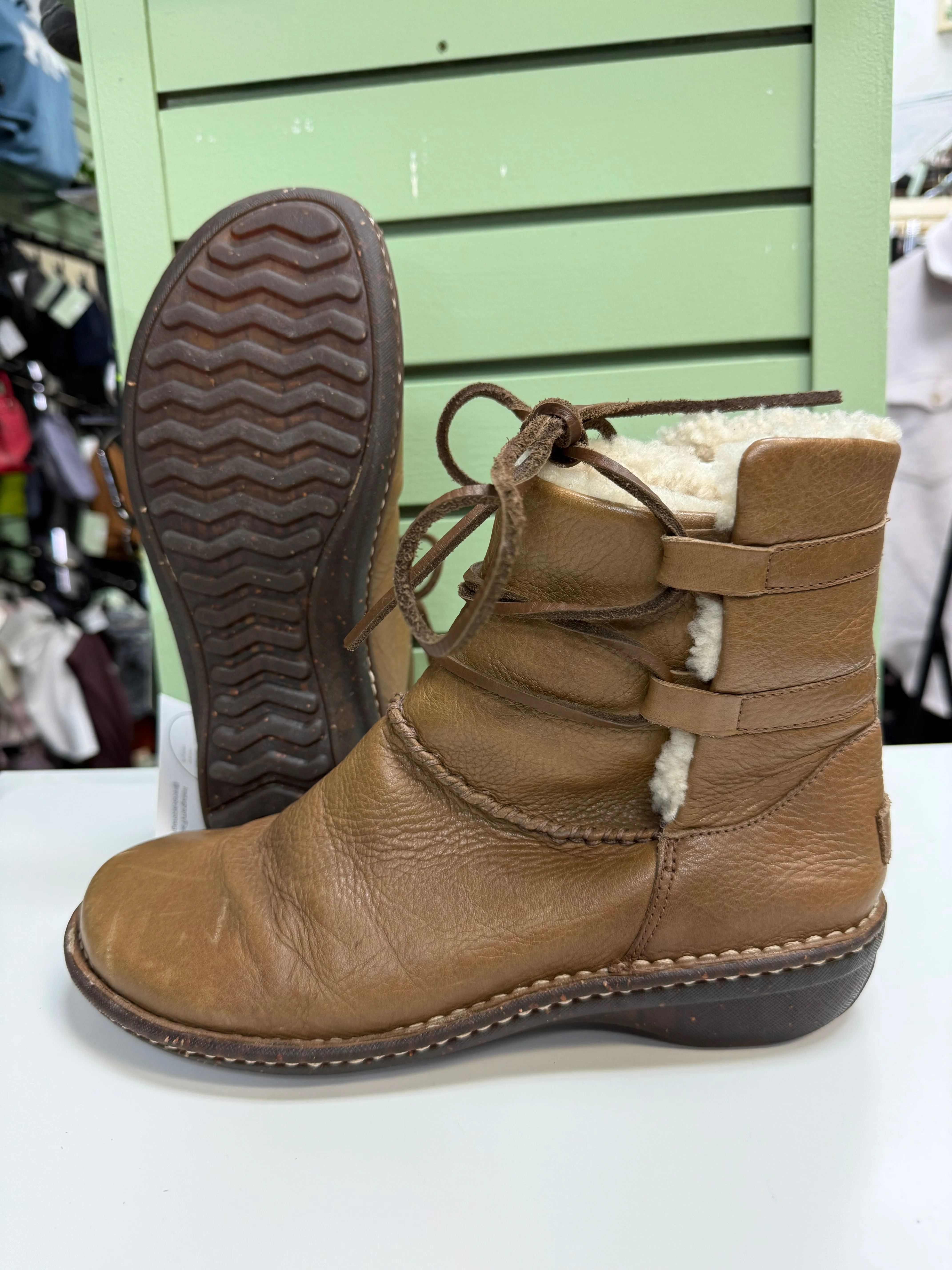 Ugg Sherpa Lined Boots (Womens 11) Wind Shield