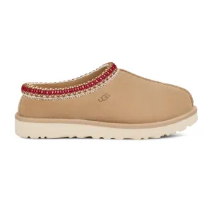 Easygoing Fit Stylish Casuals UGG Tasman Slipper 'Sand Dark Cherry' Women's (2023)