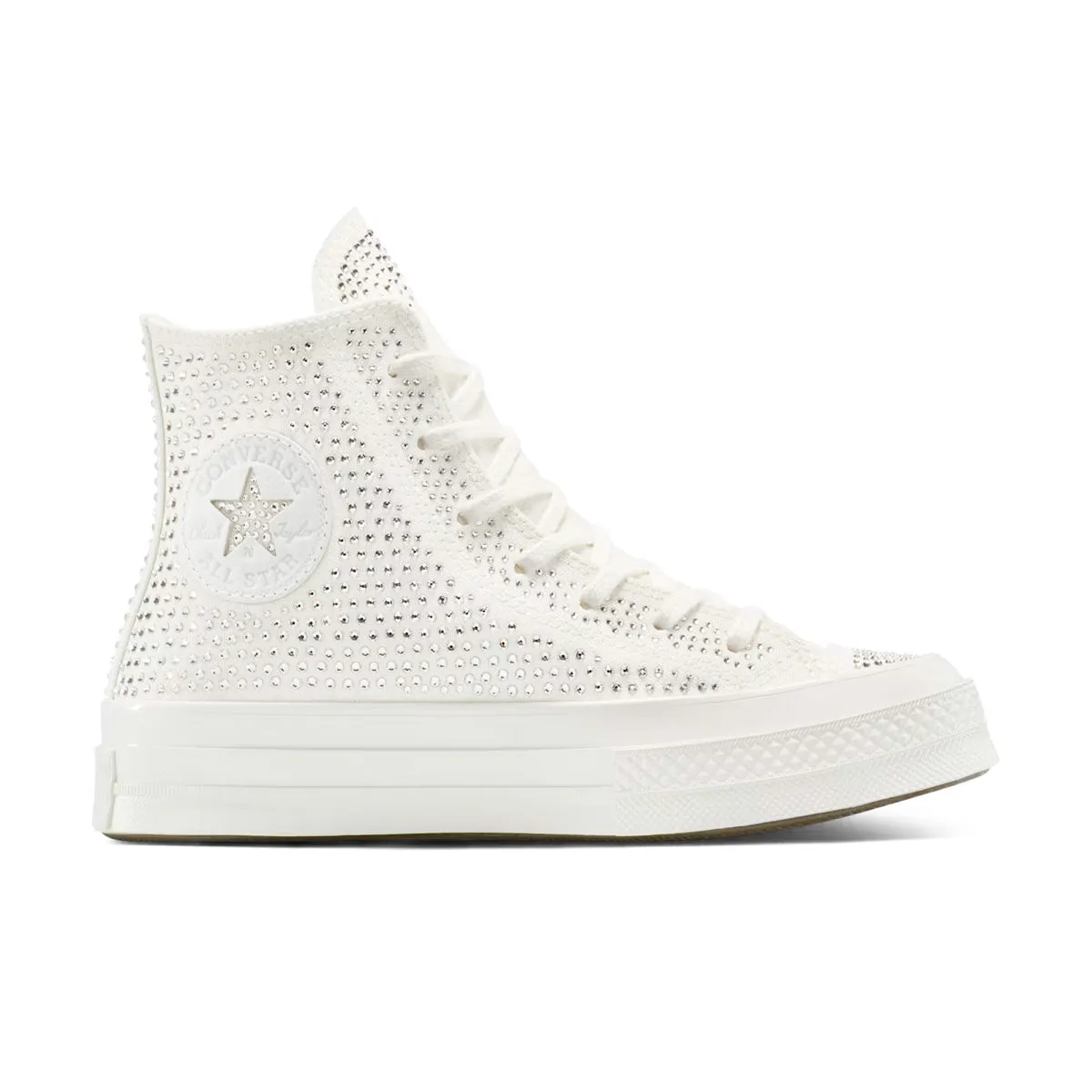  Swarovski Chuck 70 'White' Mesh Fabric