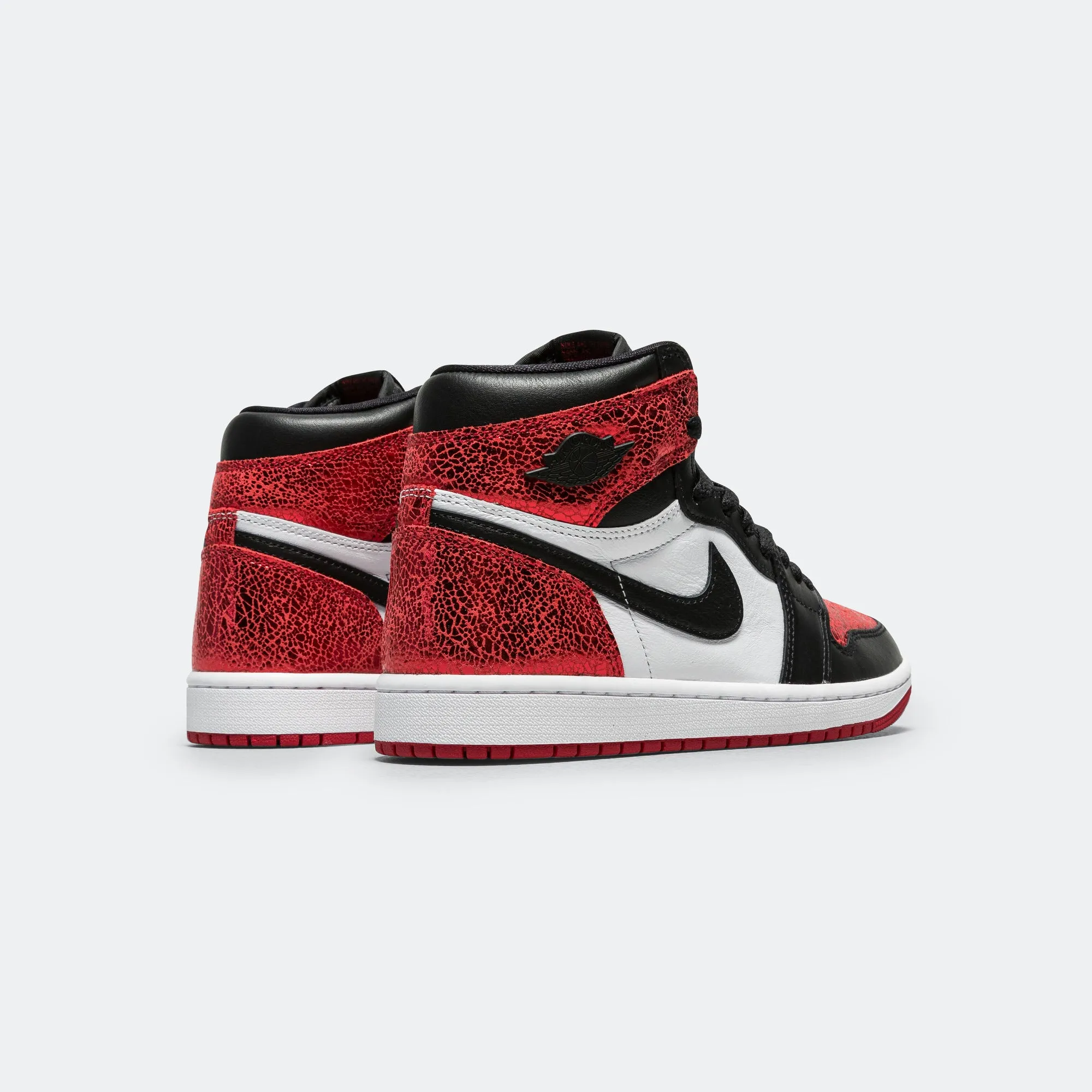 Womens Air Jordan 1 Retro High OG - Varsity Red/Black-White Collapsible