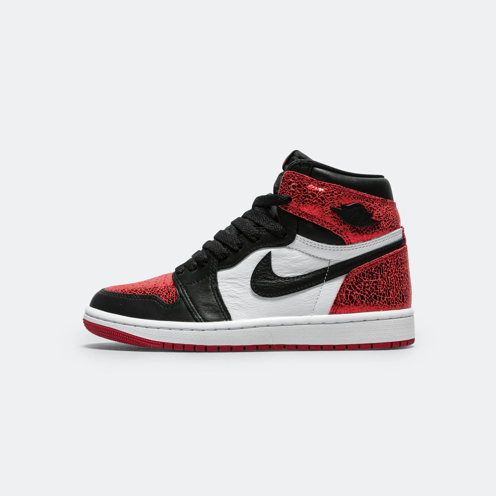 Womens Air Jordan 1 Retro High OG - Varsity Red/Black-White Padded chic Hyper Breathable Lining