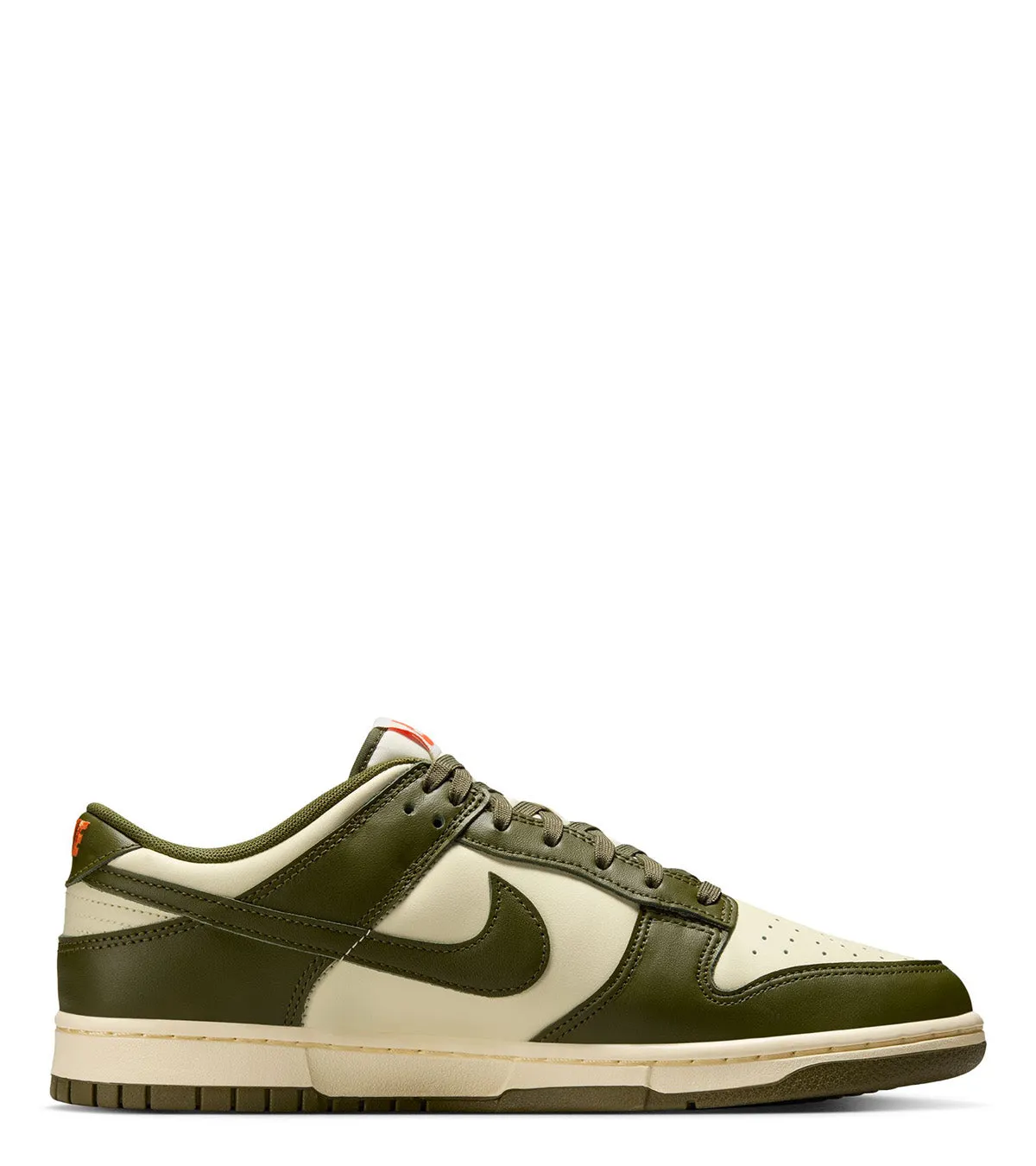 Contoured Sole metal Nike Dunk Low Retro Coconut Green