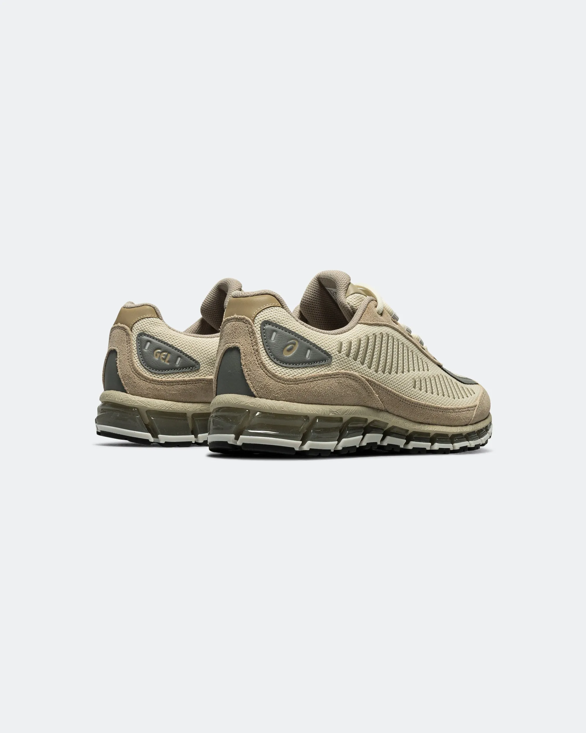 Breathable Knit Fabric Stride Safe GEL-Quantum 360 I AMP - Pale Oak/Wool