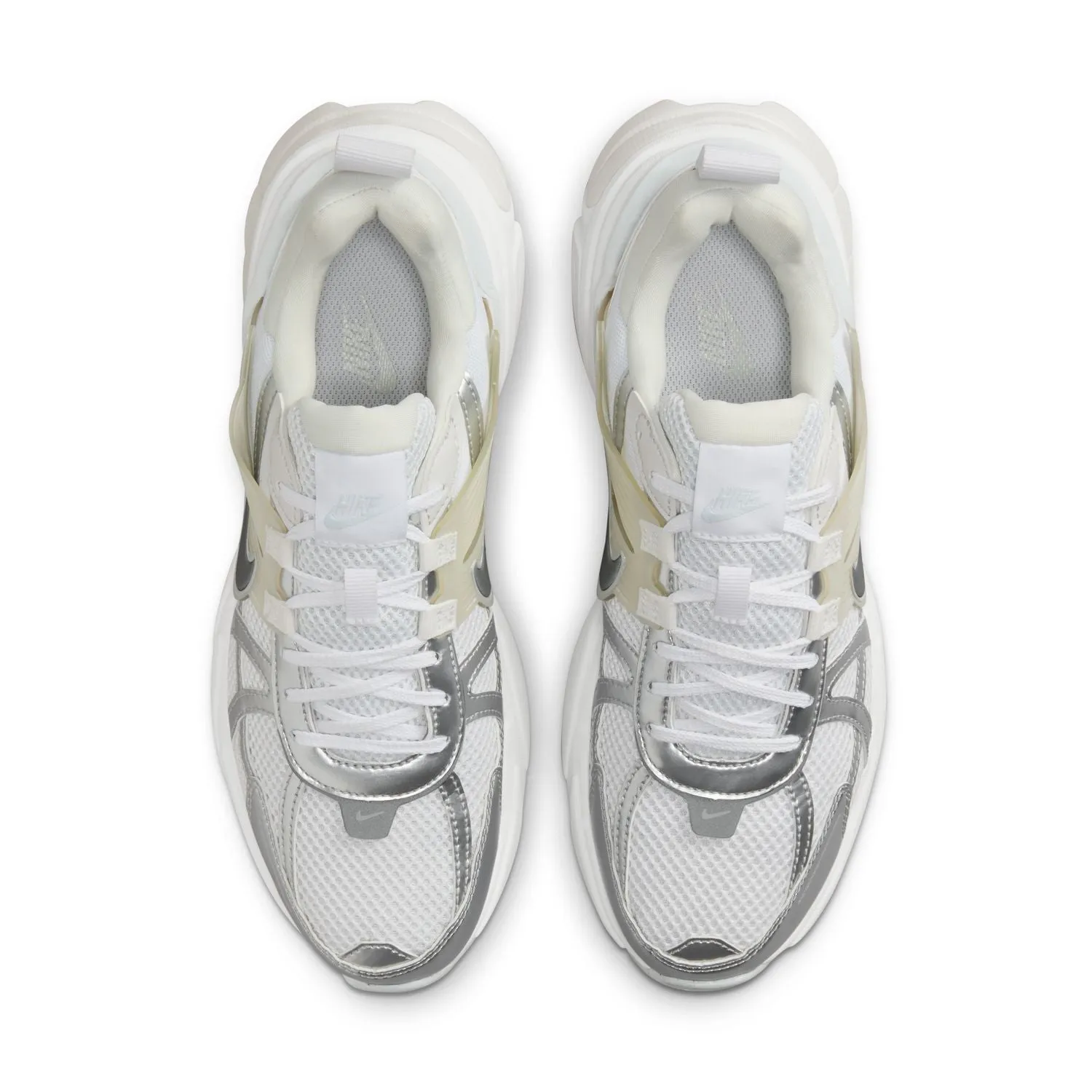 Durable Feel Wmns V2K Run 'Metallic Silver White'