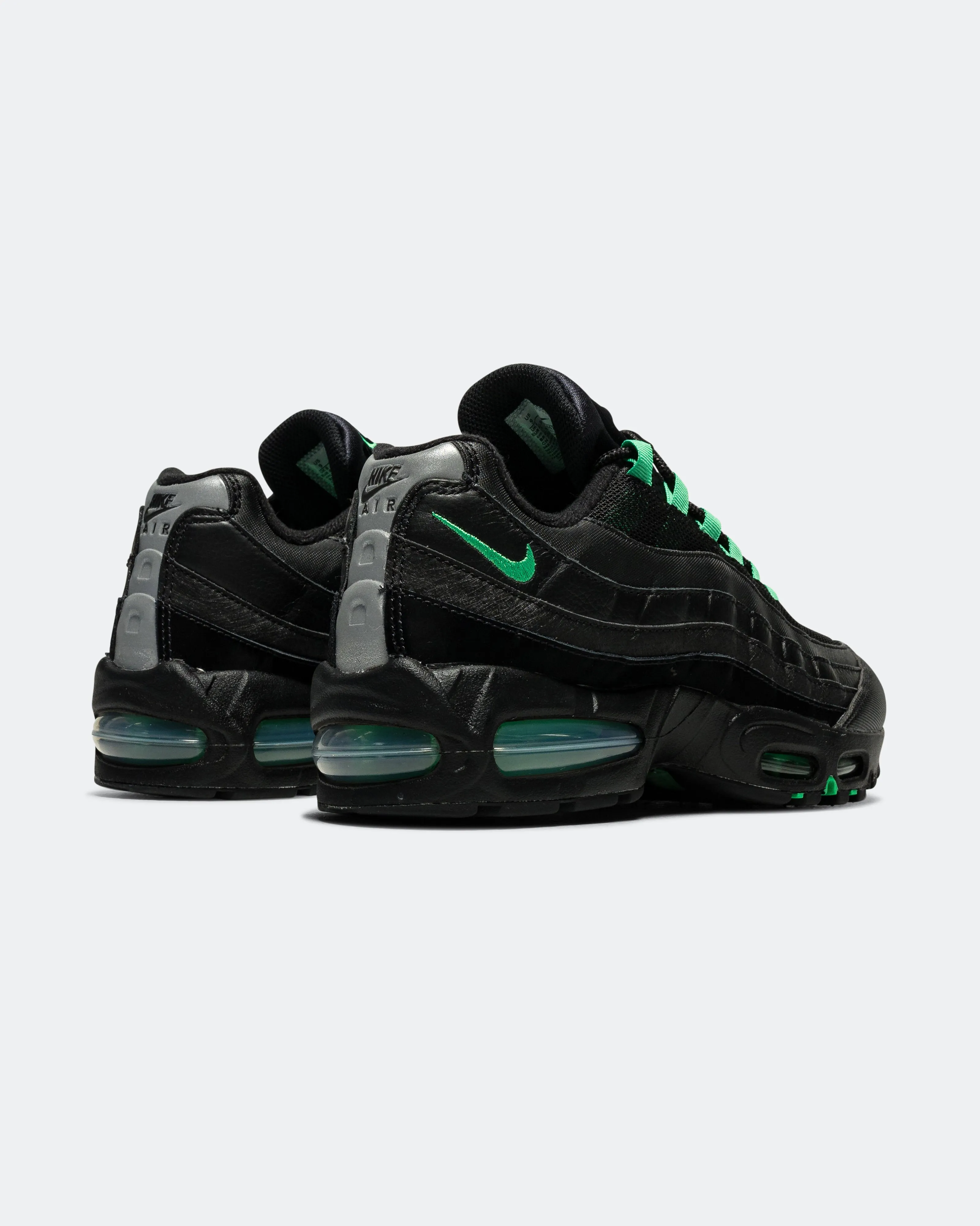 Air Max 95 OG - Black/Green Shock-Pearl Grey Slip-resistant fit