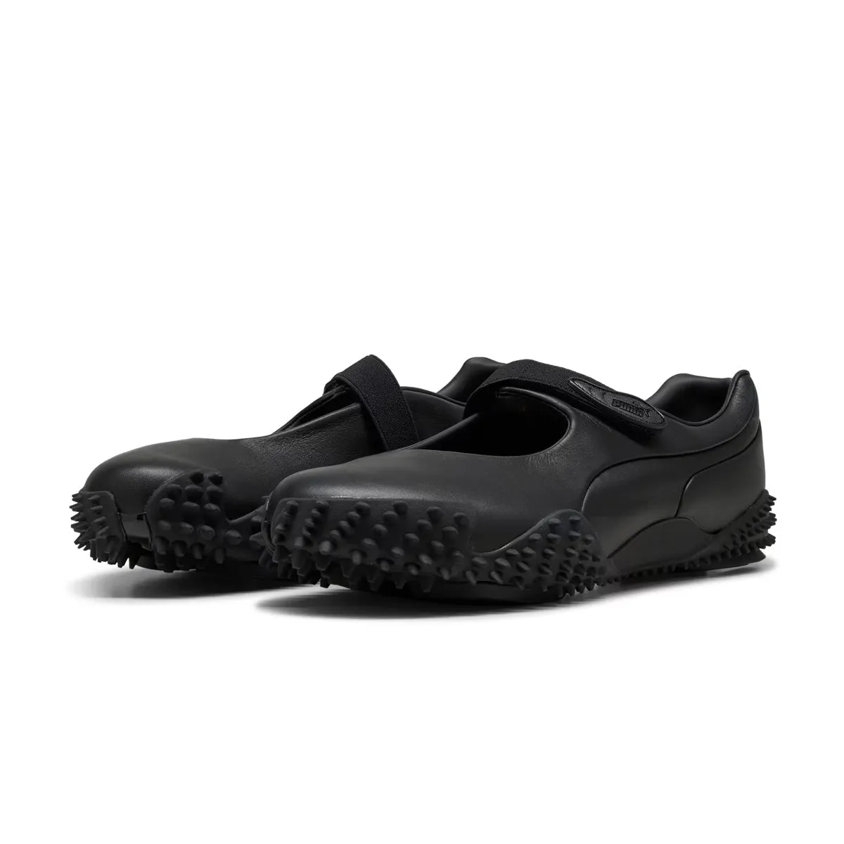 Mostro Fey Leather 'Puma Black' Comfortable to wear Comfortable Step Shoes