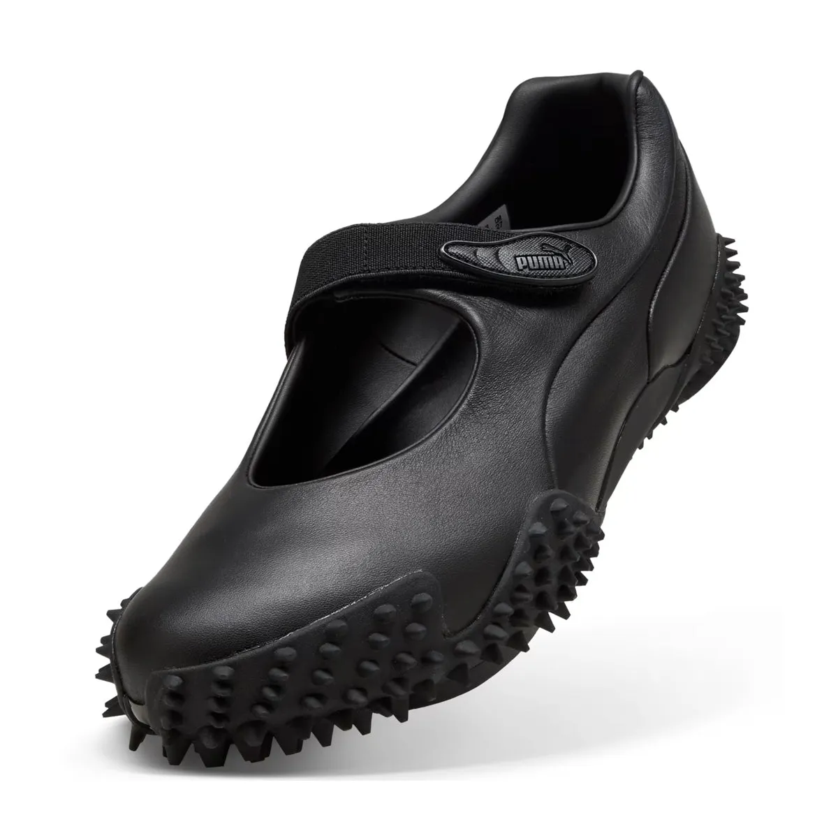 Mostro Fey Leather 'Puma Black' Playground Ready Street Grip