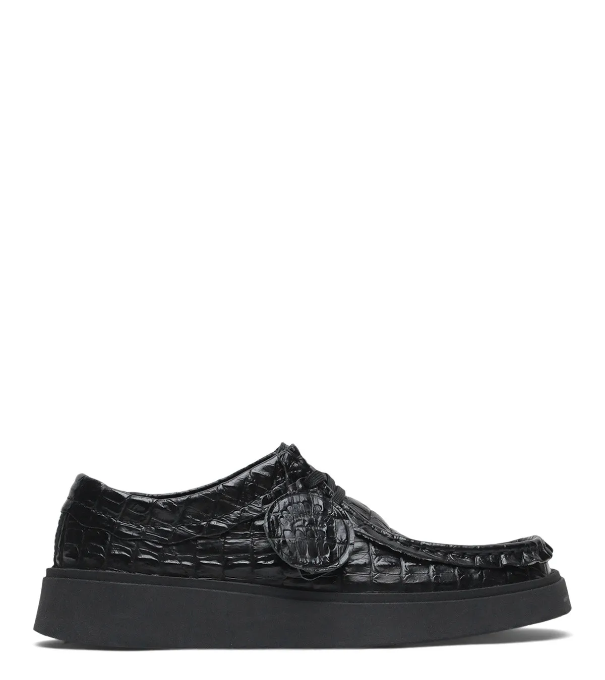 weekend adventurers' boots Clarks x Martine Rose Cur Torview Black Leather