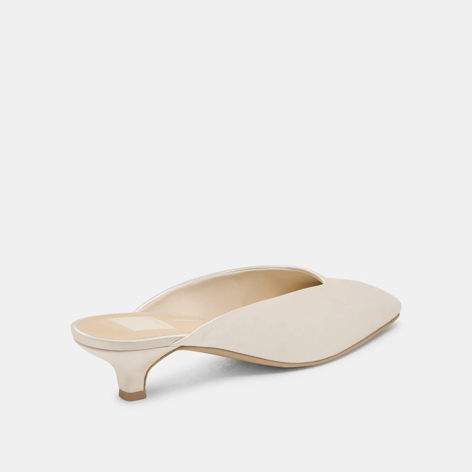 UMARA HEELS IVORY SATIN Fall Heels