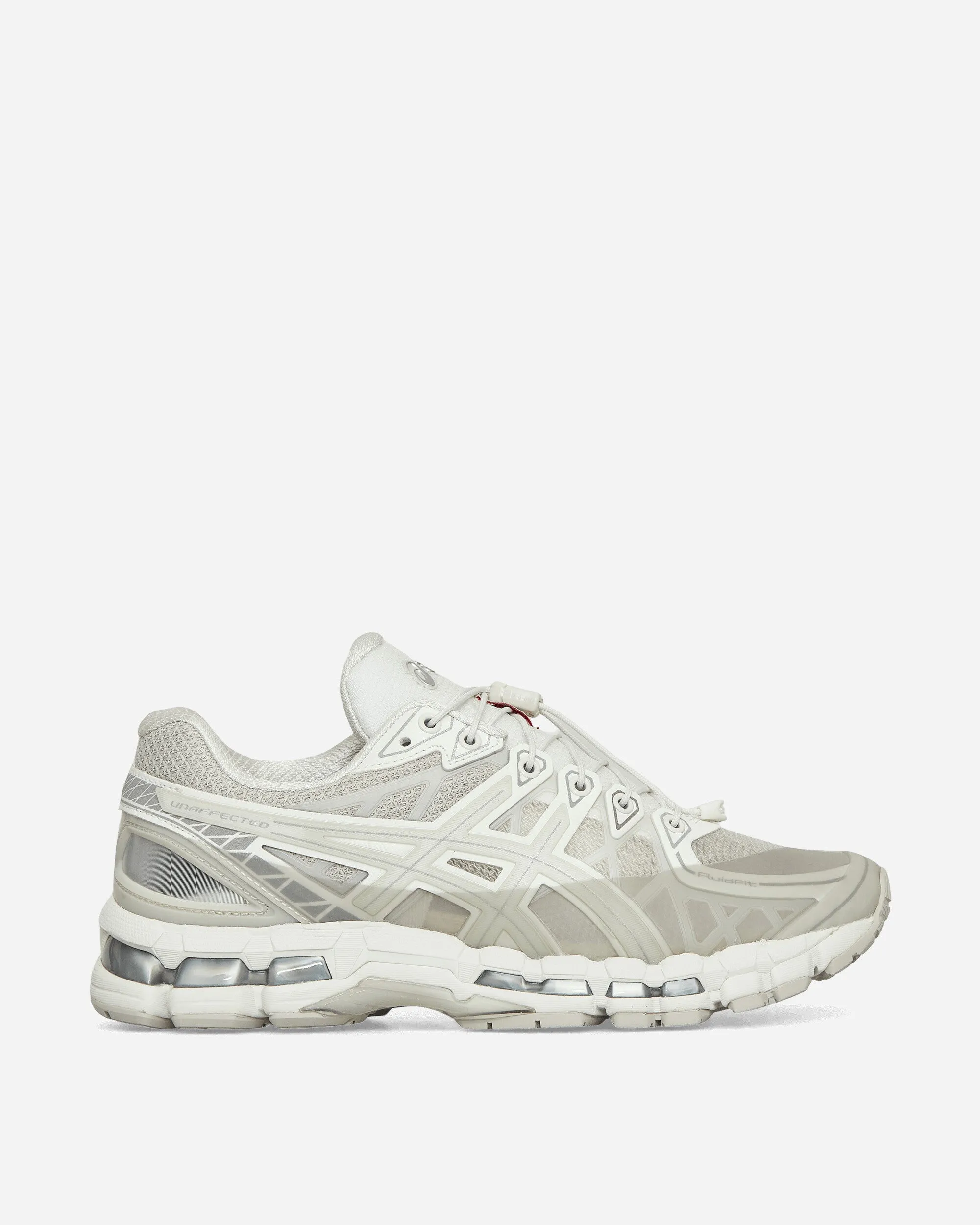 Air Mesh UNAFFECTED GEL-Kayano 20 Sneakers Cream / Lake Grey
