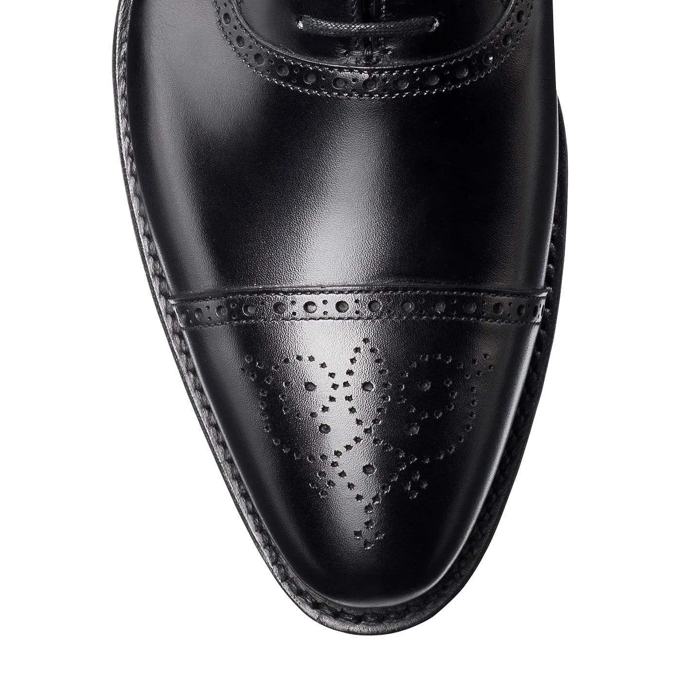 Well crafted Classic Walking Shoes Malton Black Calf