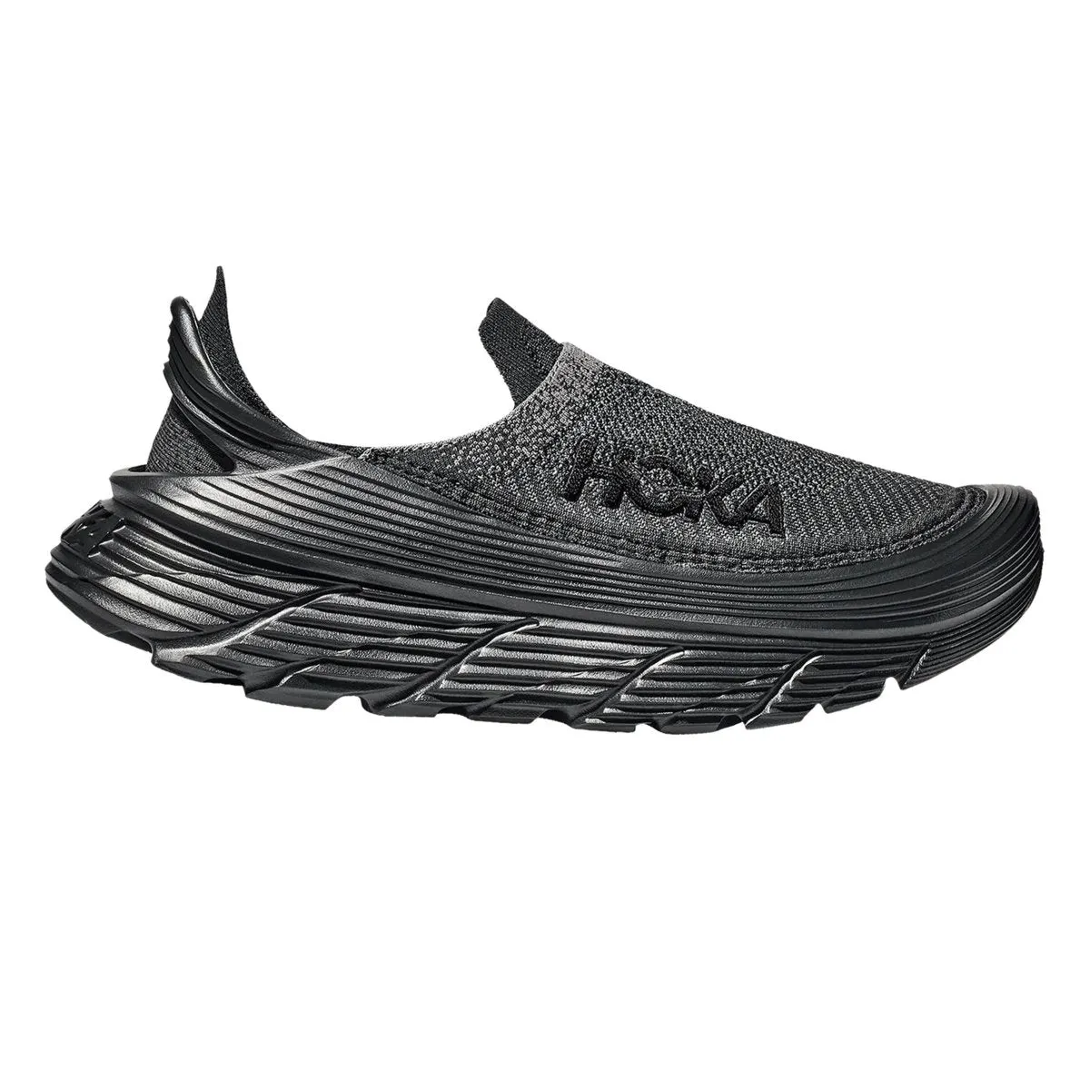 Buckle Detail Smooth Move Hoka One One Men's Restore TC Black