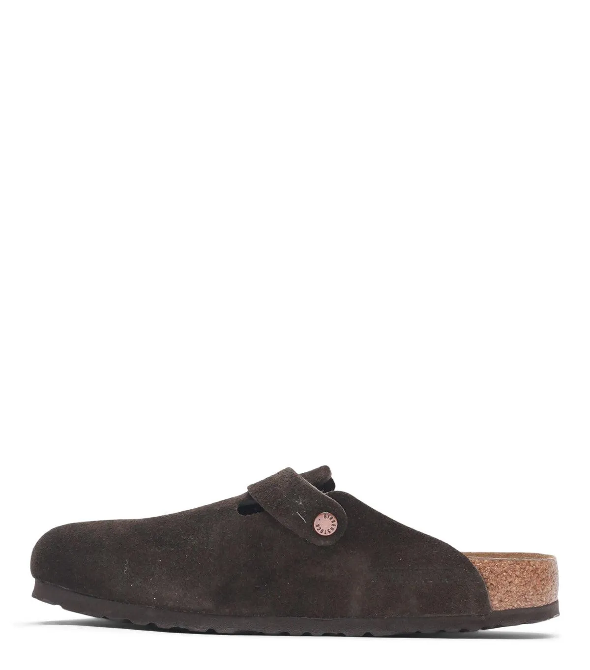 night Birkenstock Boston Soft Footbed Suede Mocha