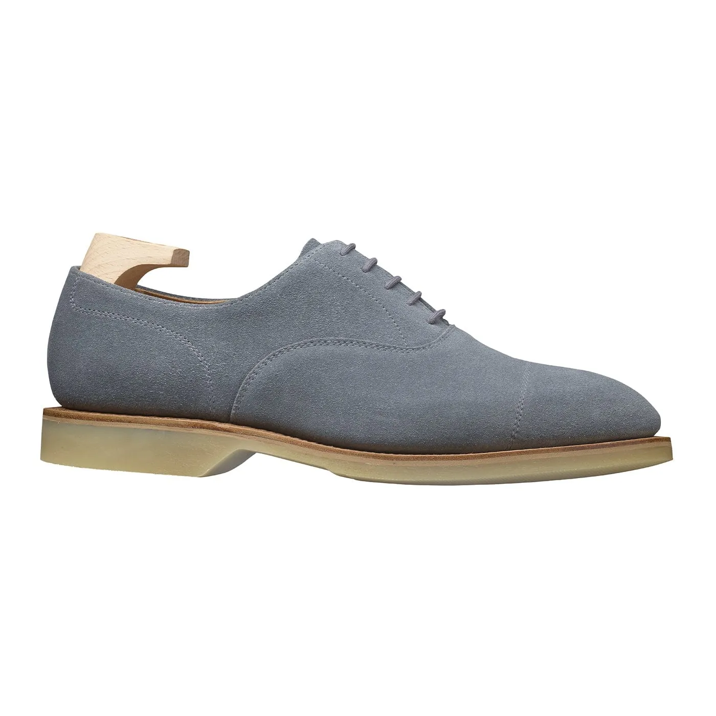 Tresco Pastel Blue Suede Smart Step