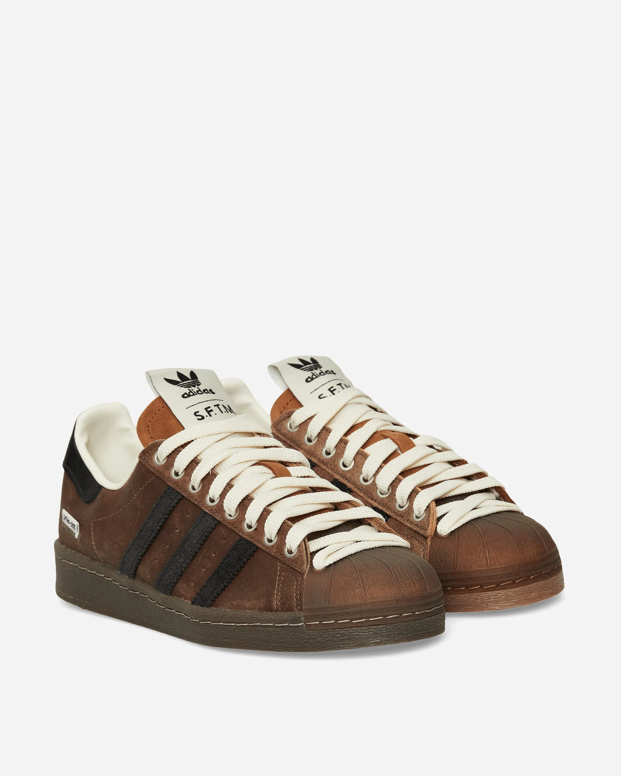 SFTM Superstar 82 Sneakers Simple Brown / Core Black Slip Friendly Flexible Motion