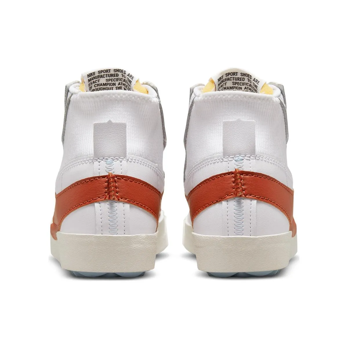 Blazer Mid '77 Jumbo 'Dark Russet' Adjustable Laces Anti Tear Material