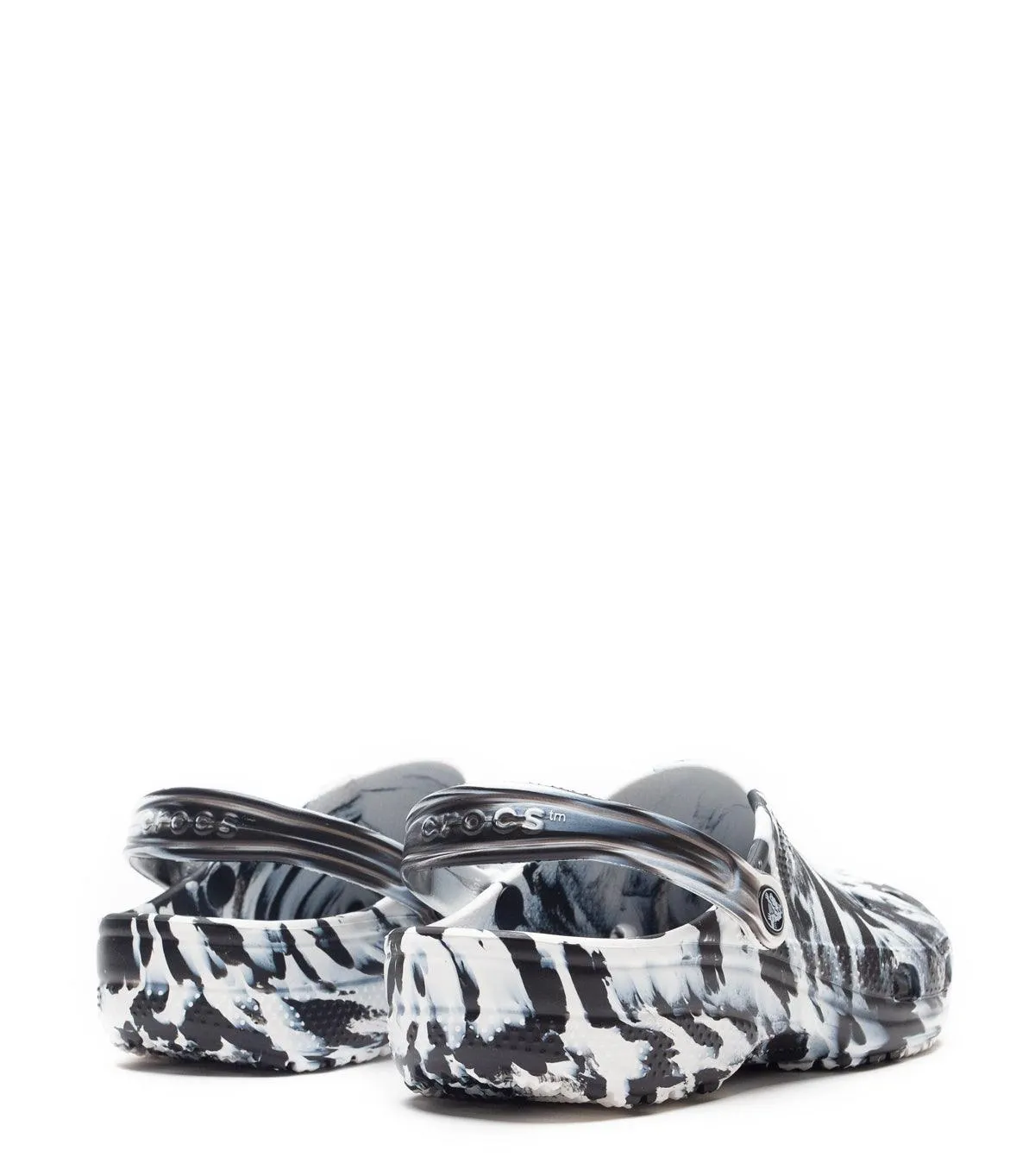 Medium Crocs Classic Marbled Clog White