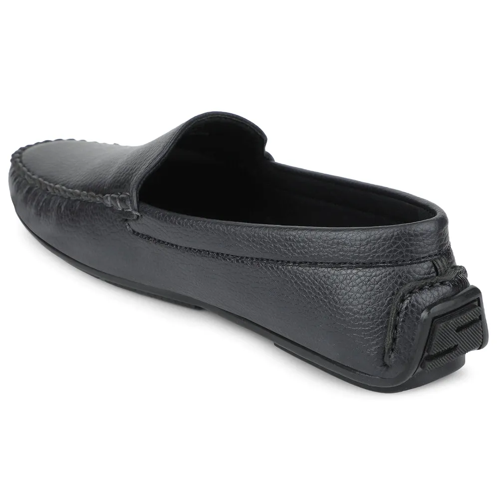 Casual Everyday Footwear Orthopedic friendly Fortune Navy Blue Casual Loafers For Men AVL-4 By Liberty