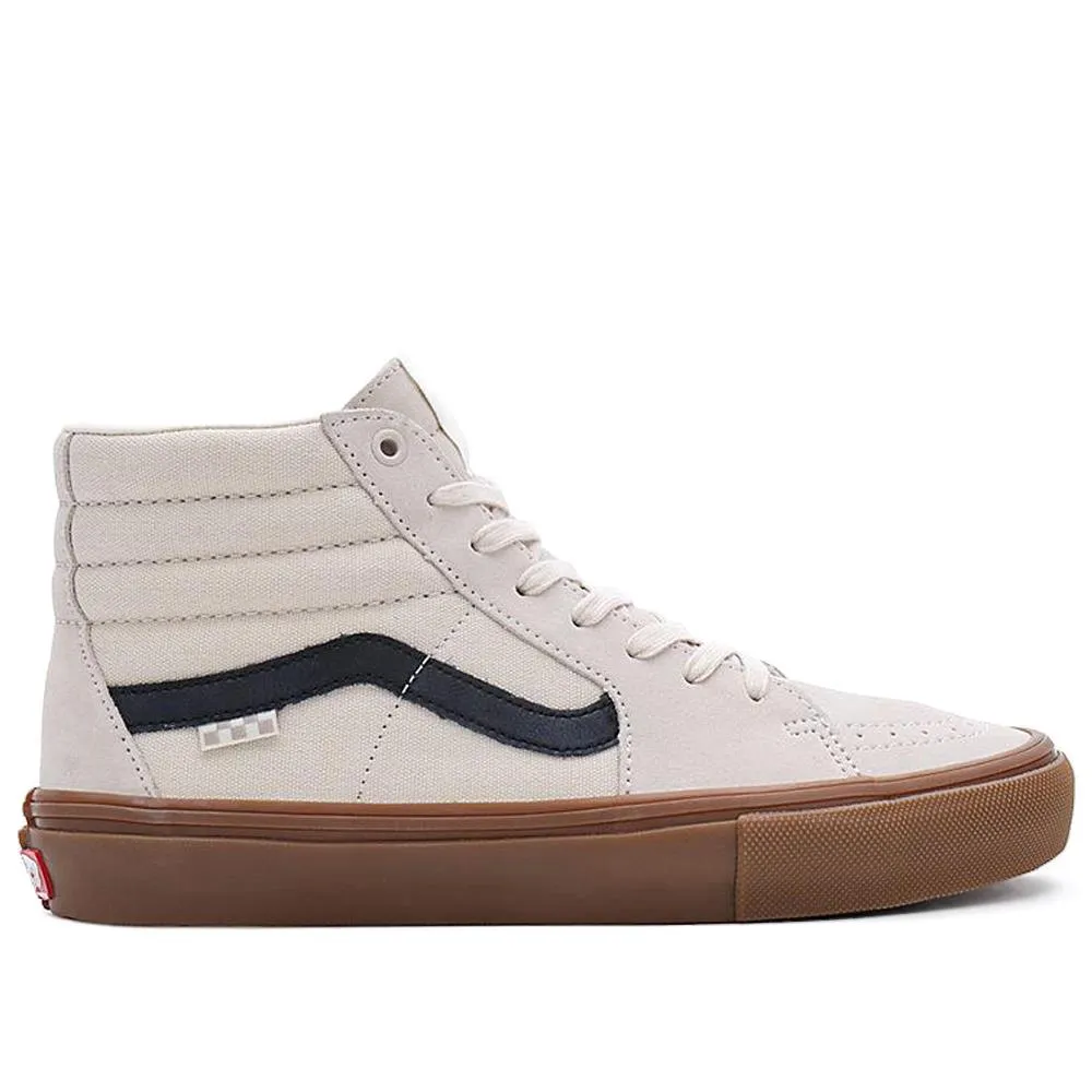 Vans Skate Sk8-Hi - Birch/Gum Comfortable Cushion Flexible Walk