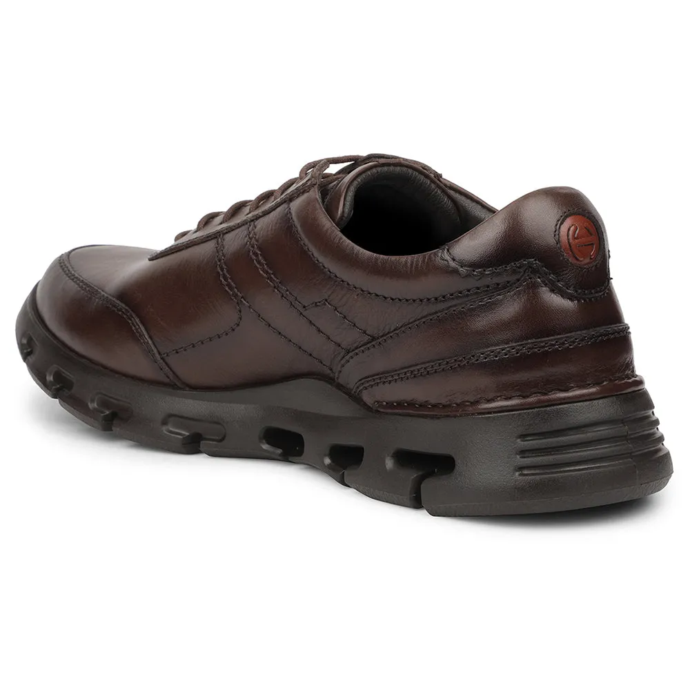 Quiet Comfort Healers Dark Brown Casual Formal Derby Shoes For Men ASF-1 By Liberty